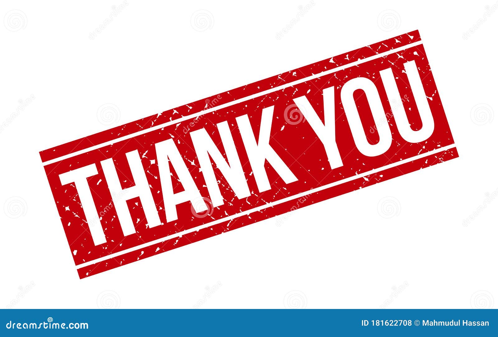 Grunge thank you rubber stamp, vector illustration Stock Vector by ©DinoZZZ  9690131