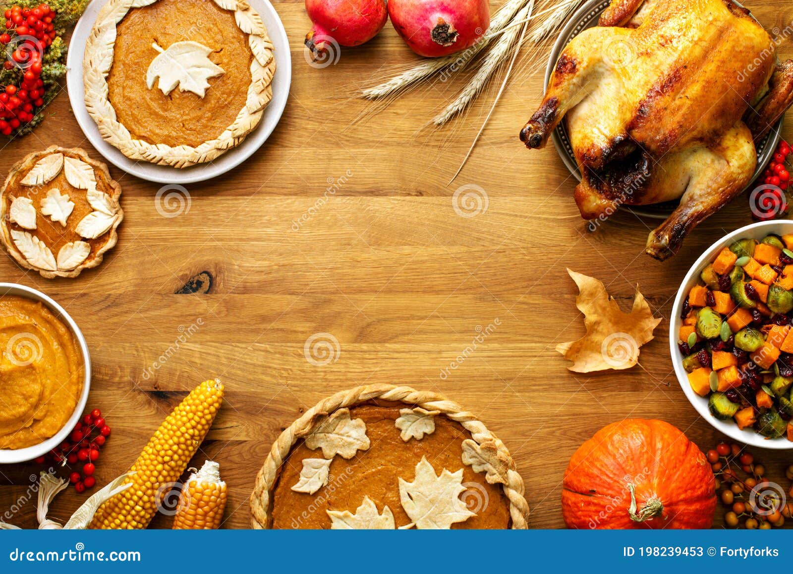 Thanksgiving Charity Dinner Invitation or Greeting Card Template Stock ...