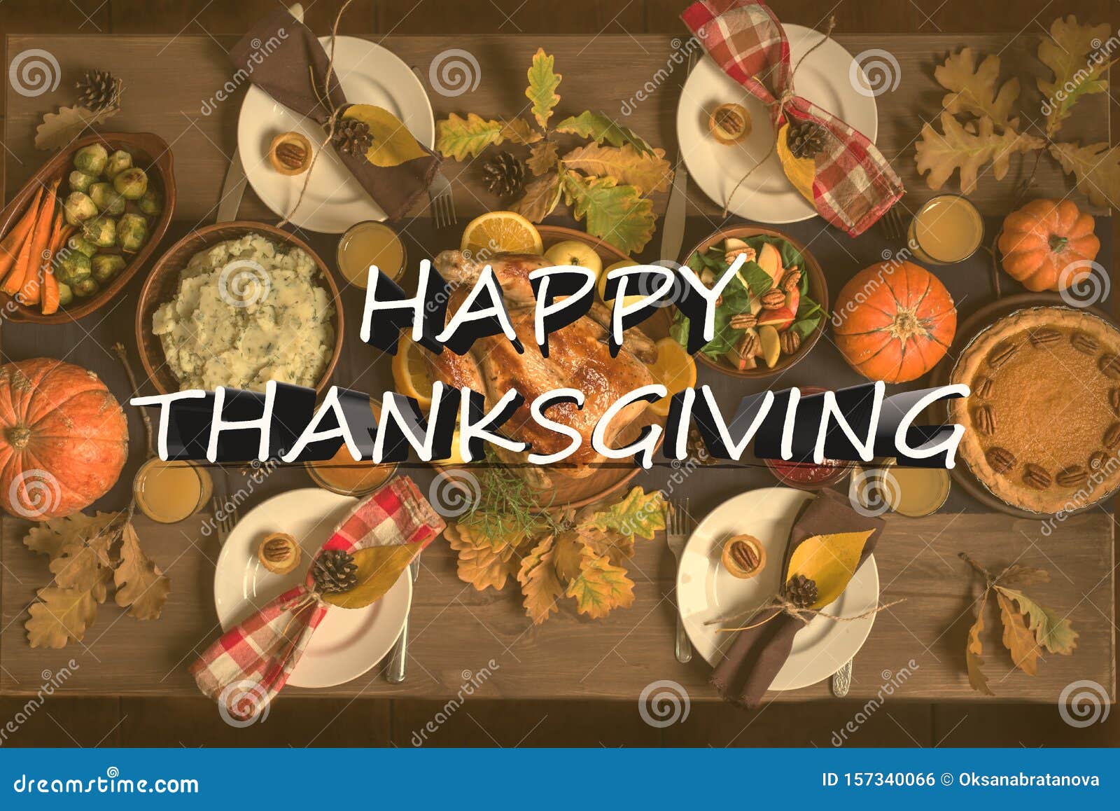 Thanksgiving dinner table stock photo. Image of menu - 157340066