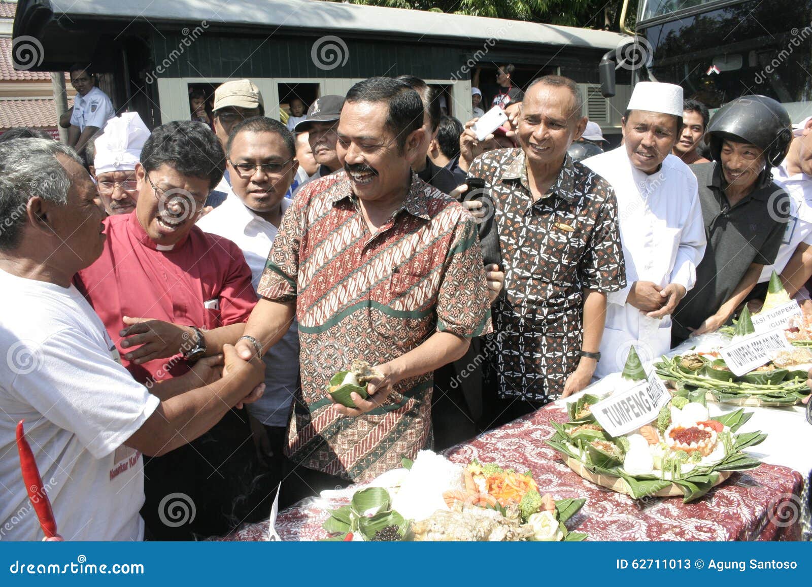 Thanksgiving Residents on Election of the President of Indonesia Joko