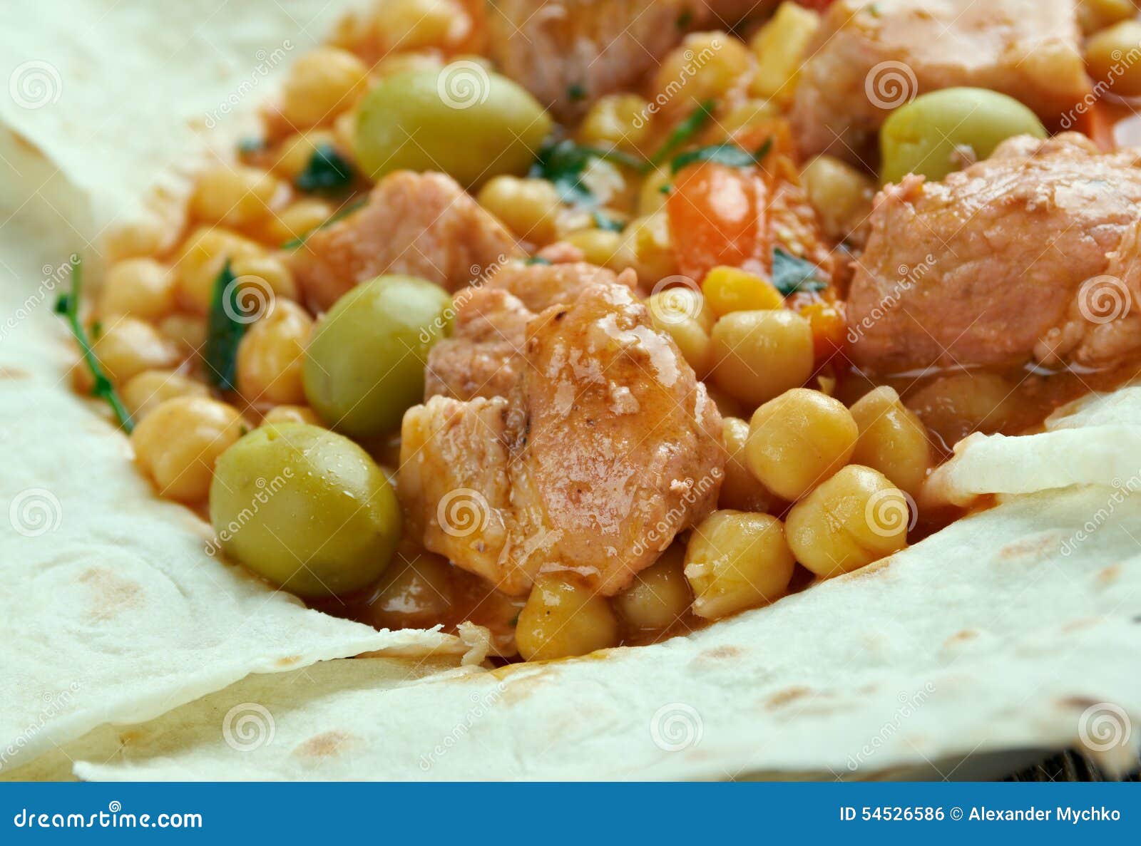 Tharid stock photo. Image of vegetable, arab, eating 54526586