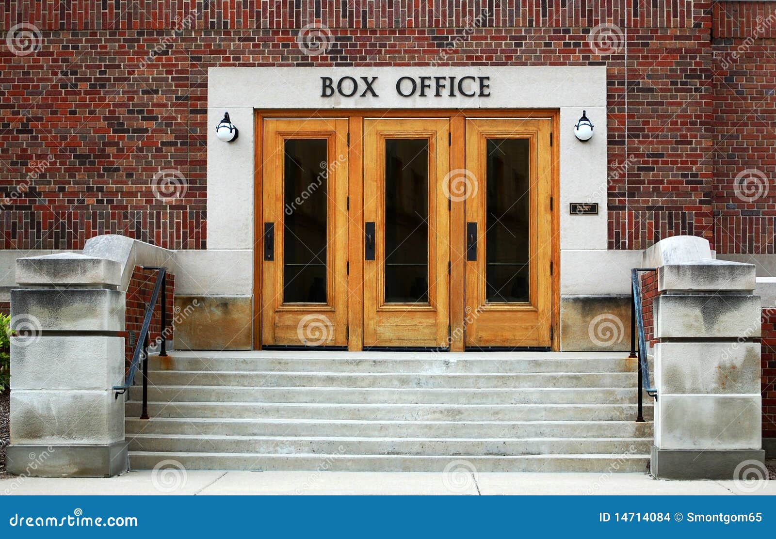 Theater box office stock photo. Image of entrance, culture 14714084
