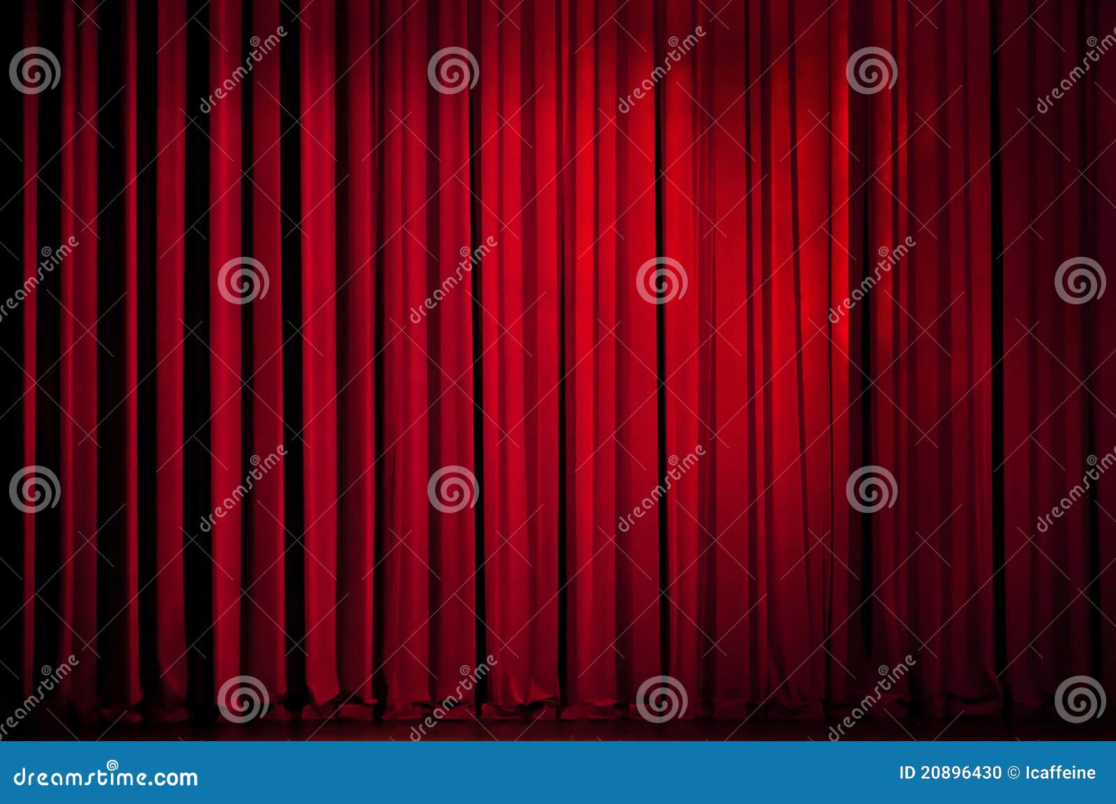 theater red curtain