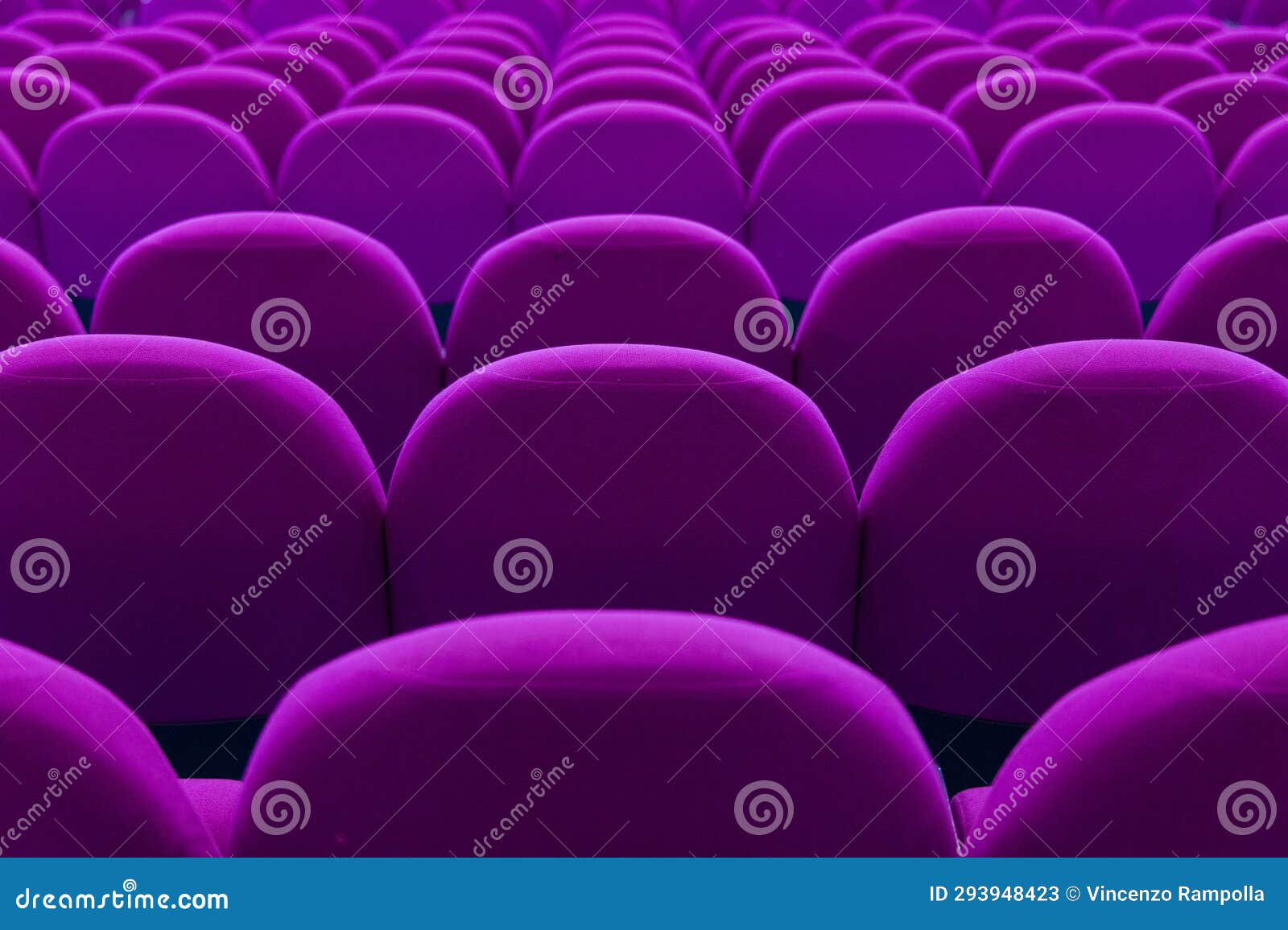 Theater seats stock image. Image of design, organ, auditorium 293948423