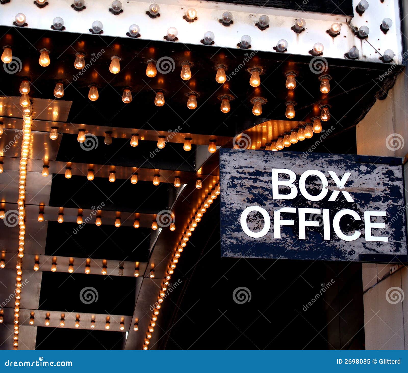 Theatre Box Office stock image. Image of downtown, cleveland 2698035