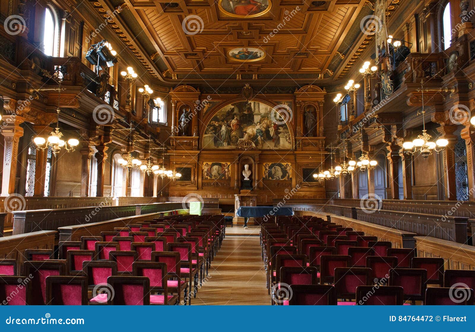 Theatre of the University of Heidelberg Editorial Photography Image