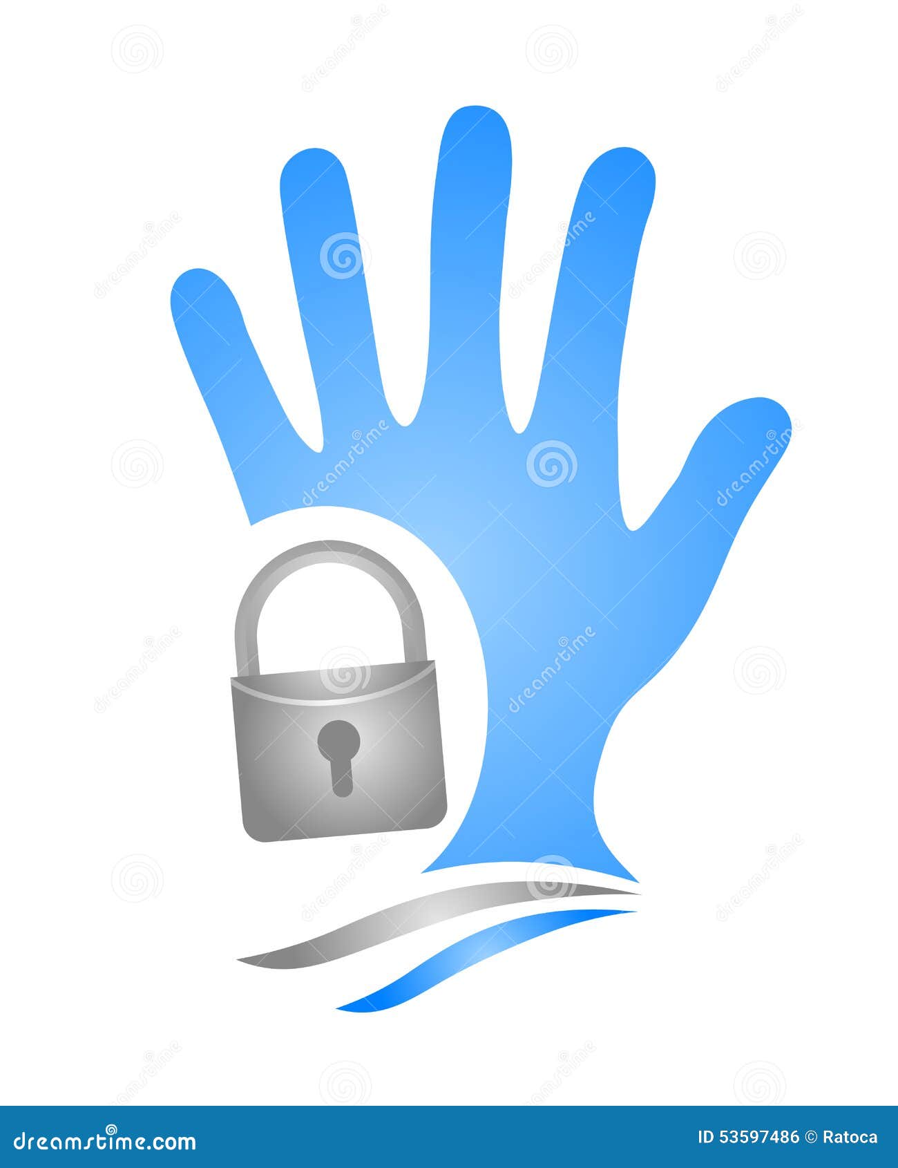 Theft symbol stock vector. Illustration of safe, privacy 53597486