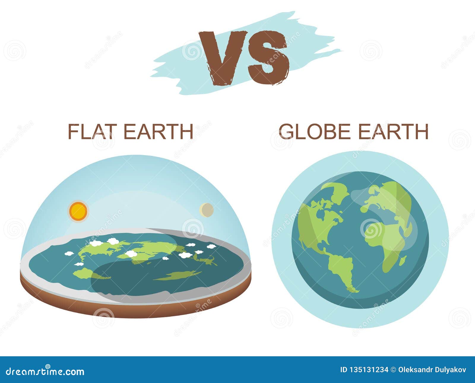 Spherical Vector World Map 44436170