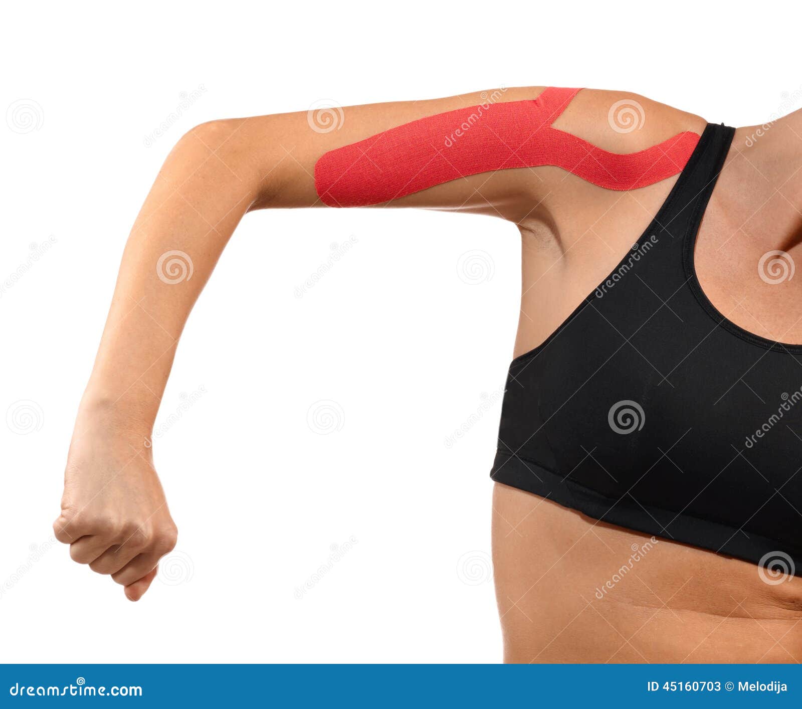 Therapy with tex tape stock image. Image of protrusion - 45160703