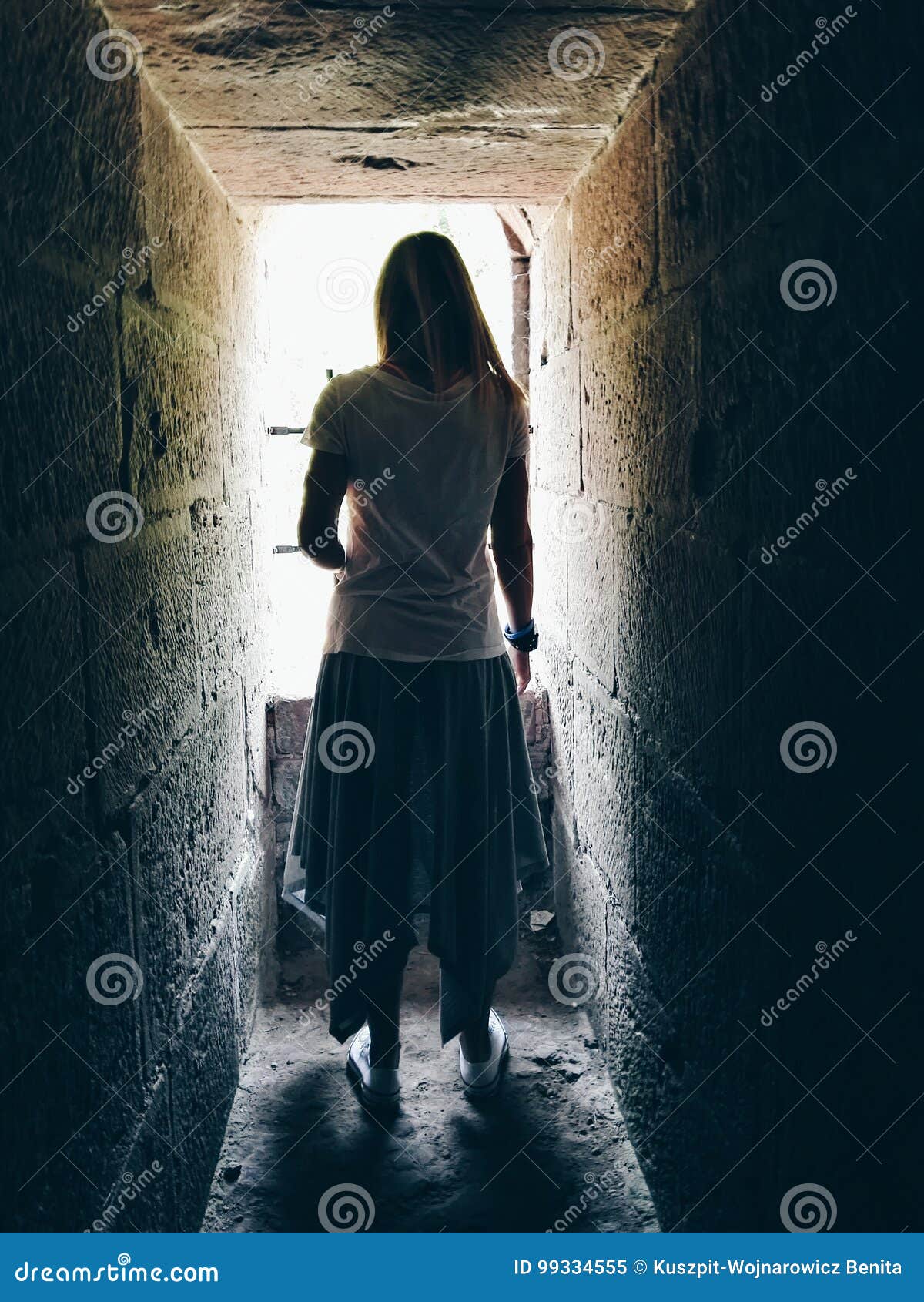 There Is Always Light At The End Of The Tunnel Stock Image Image Of Light Lonely