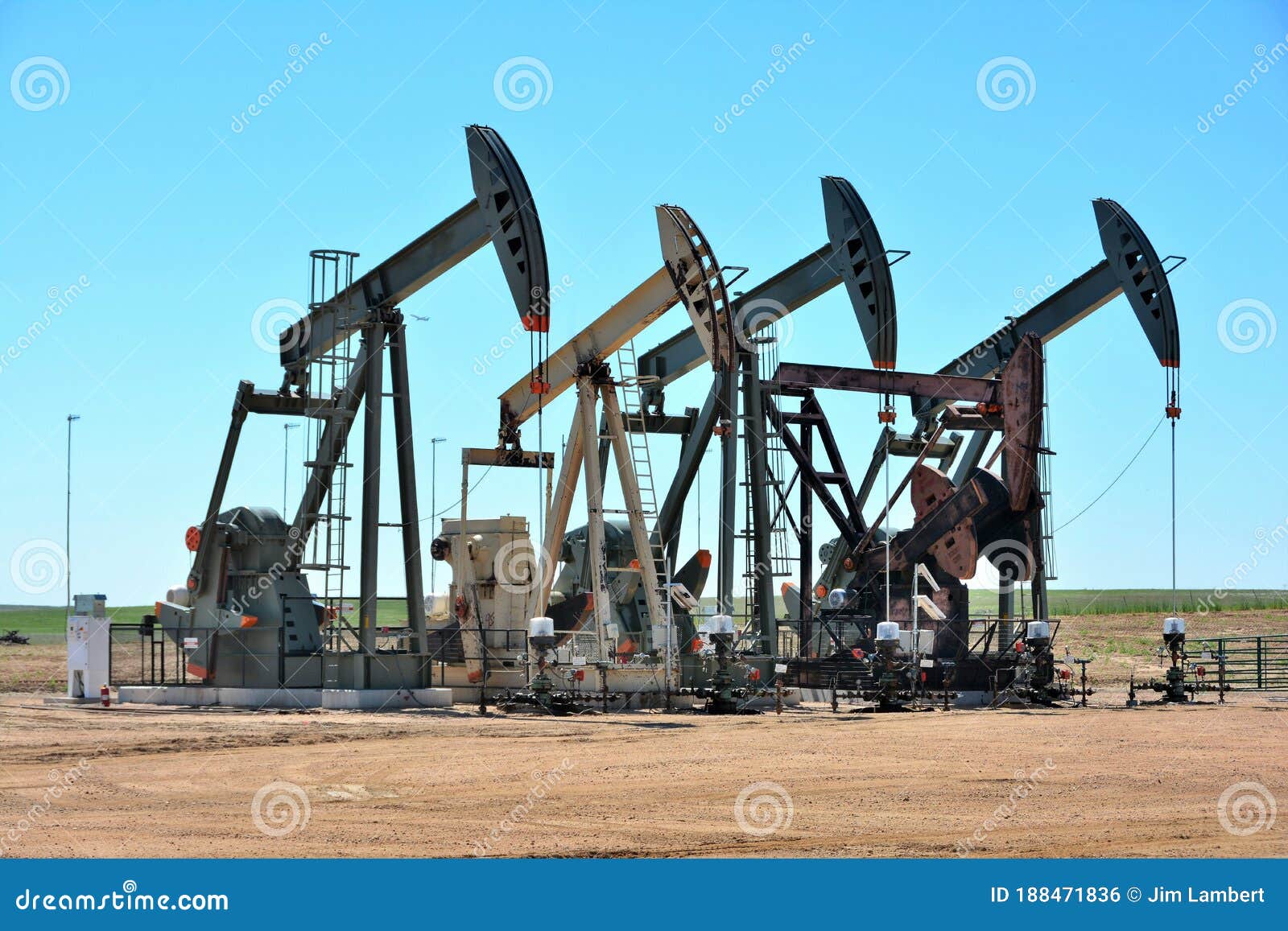 Oil Pumps in Colorado. editorial photo. Image of derrick 188471836