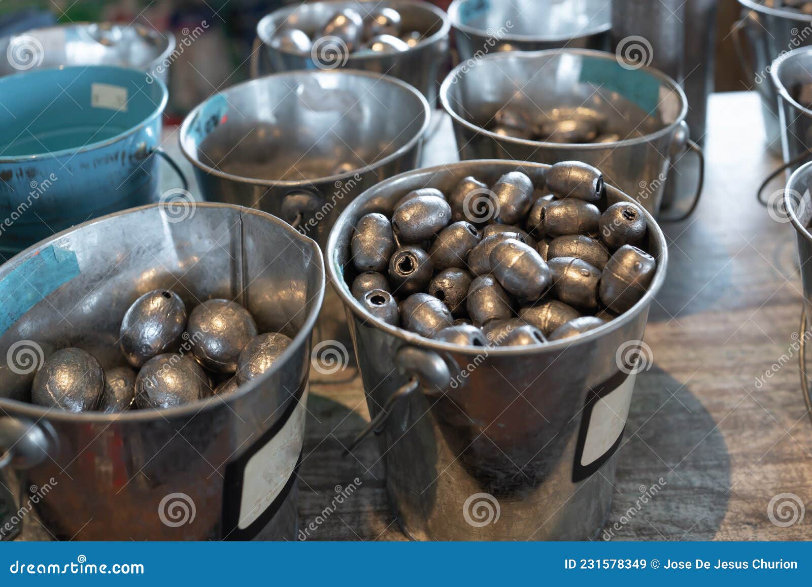 508 Lead Fishing Sinkers Stock Photos - Free & Royalty-Free Stock