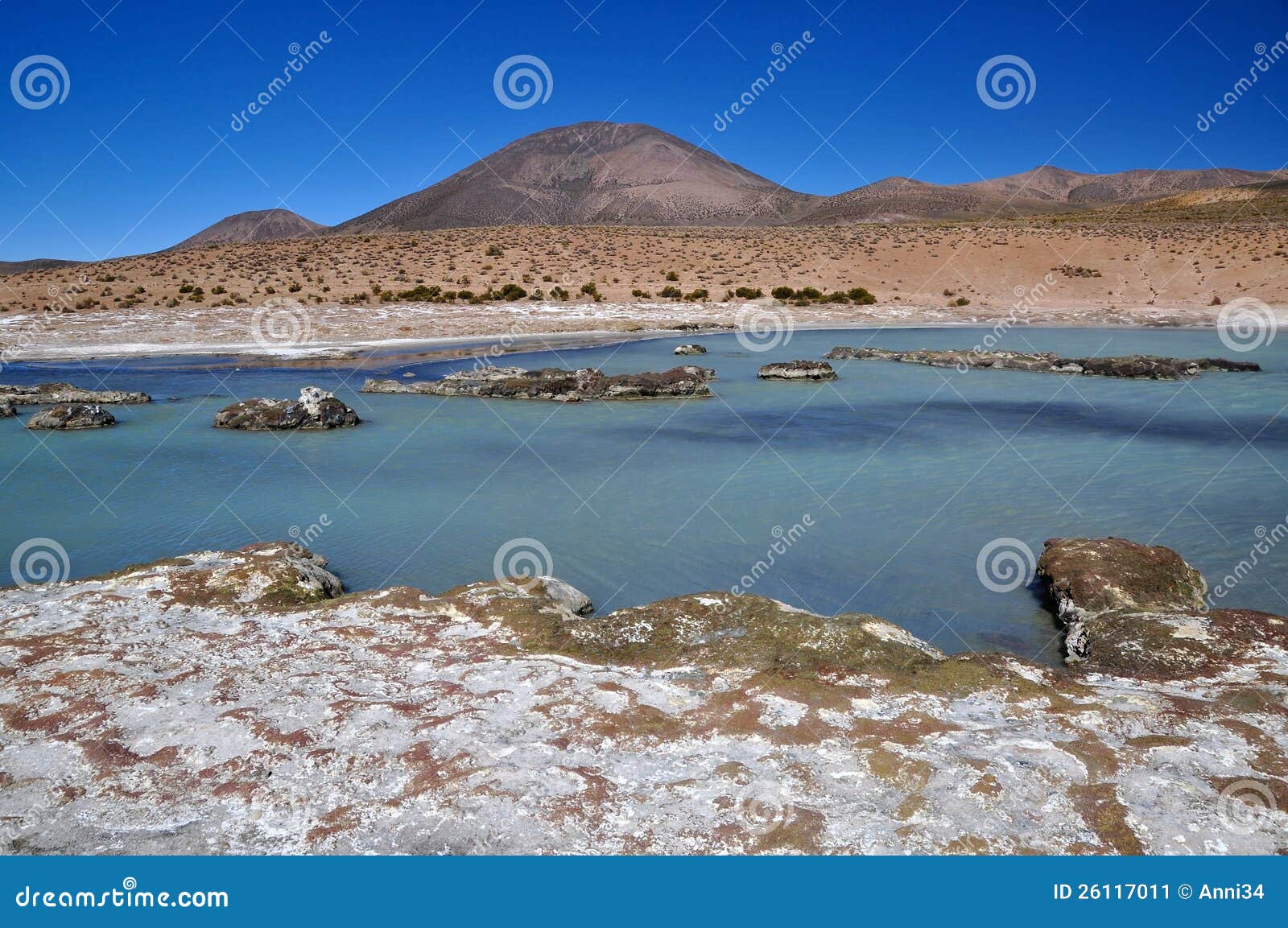 Thermal area stock image. Image of desert, volcano, mineral 26117011