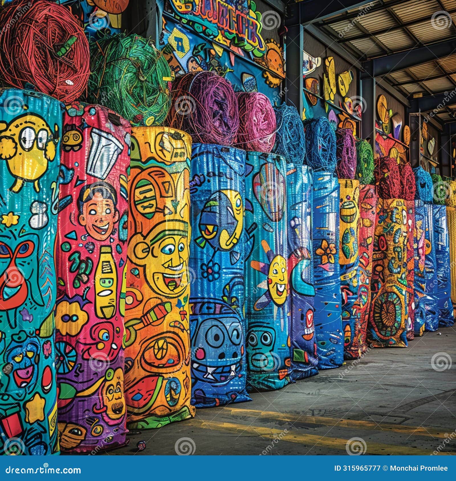 Thermal Gloves Handling Hot, Molten Plastic for Recycling Processes