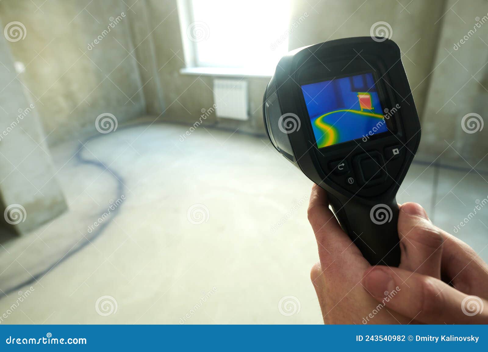Thermal Imaging Camera Inspection for Temperature Check and Finding