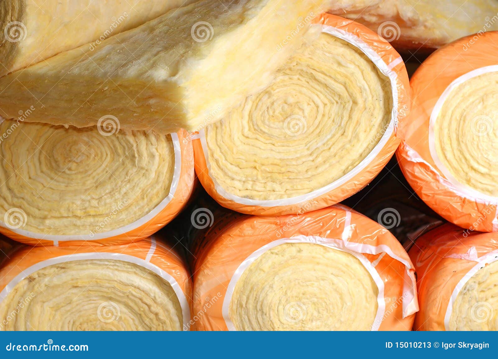 Thermal Insulation Material Stock Image Image of cotton, insulating