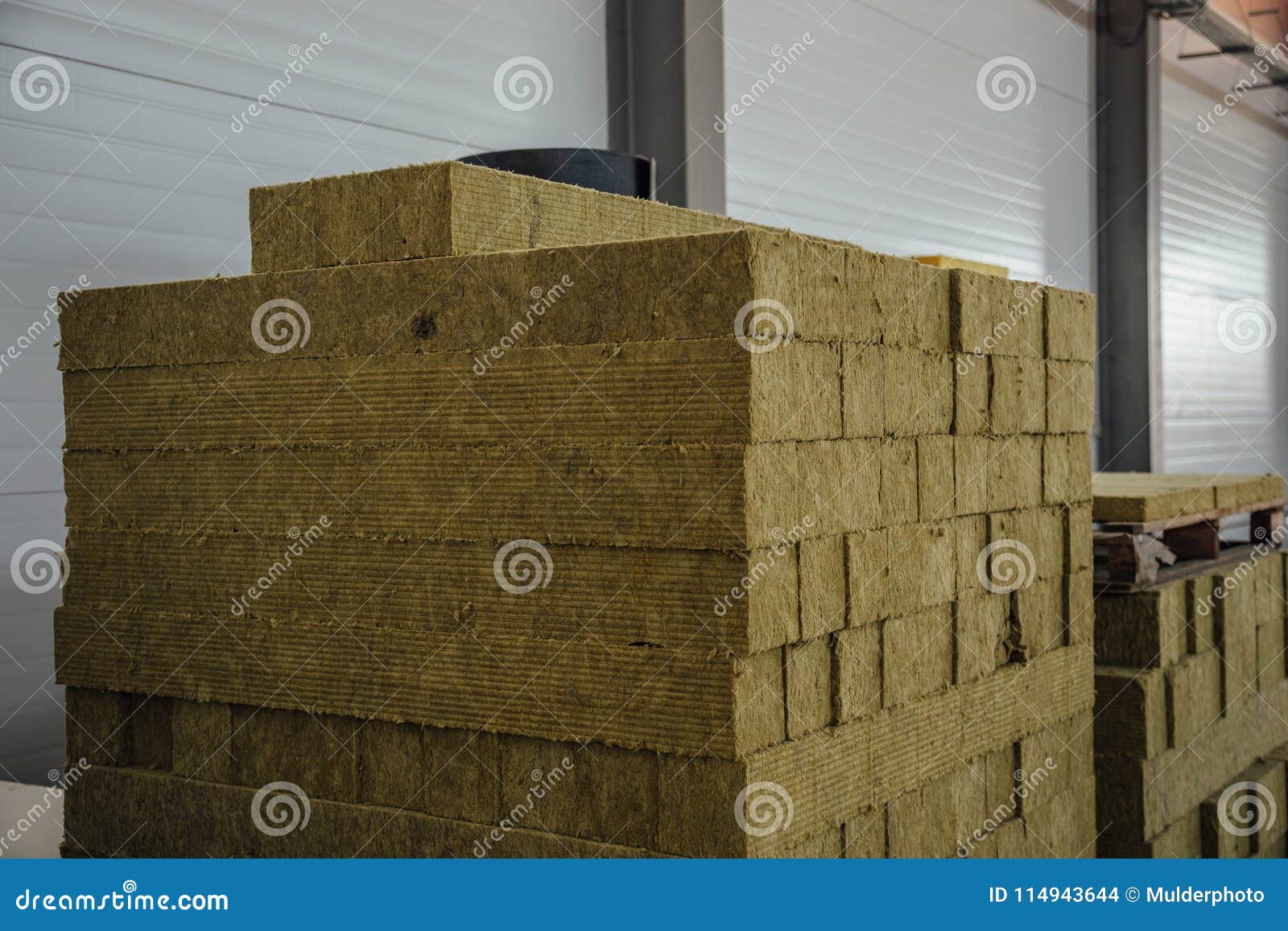 Thermal Insulation Material in Warehouse Stock Photo Image of mineral