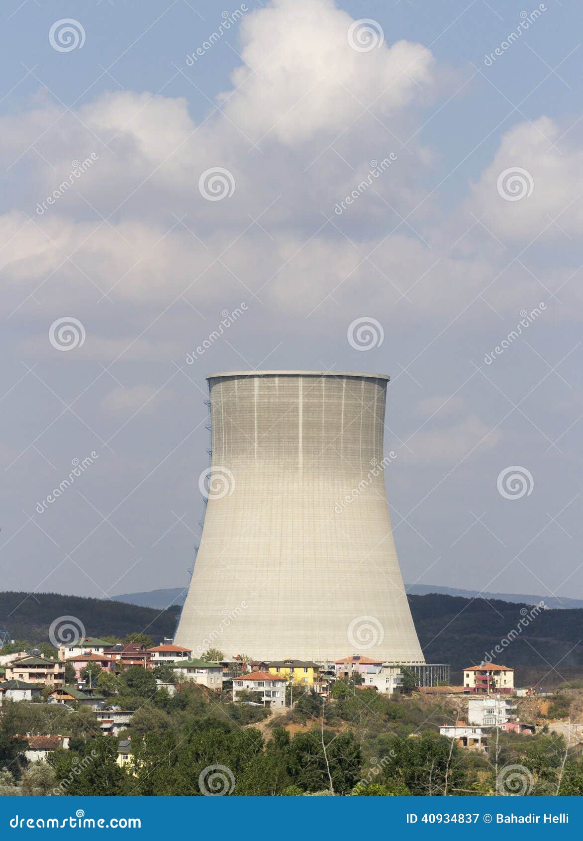 Thermal power station stock image. Image of boiler, passes - 40934837