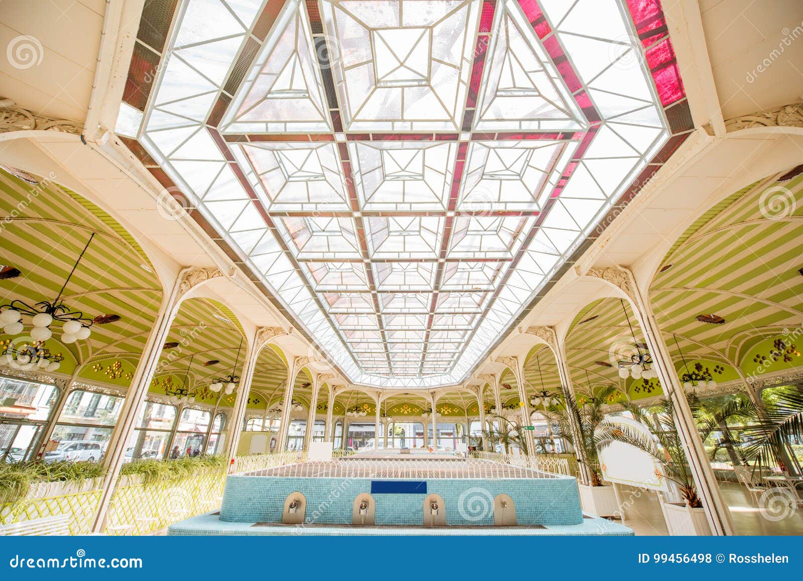 thermal pump-room in vichy