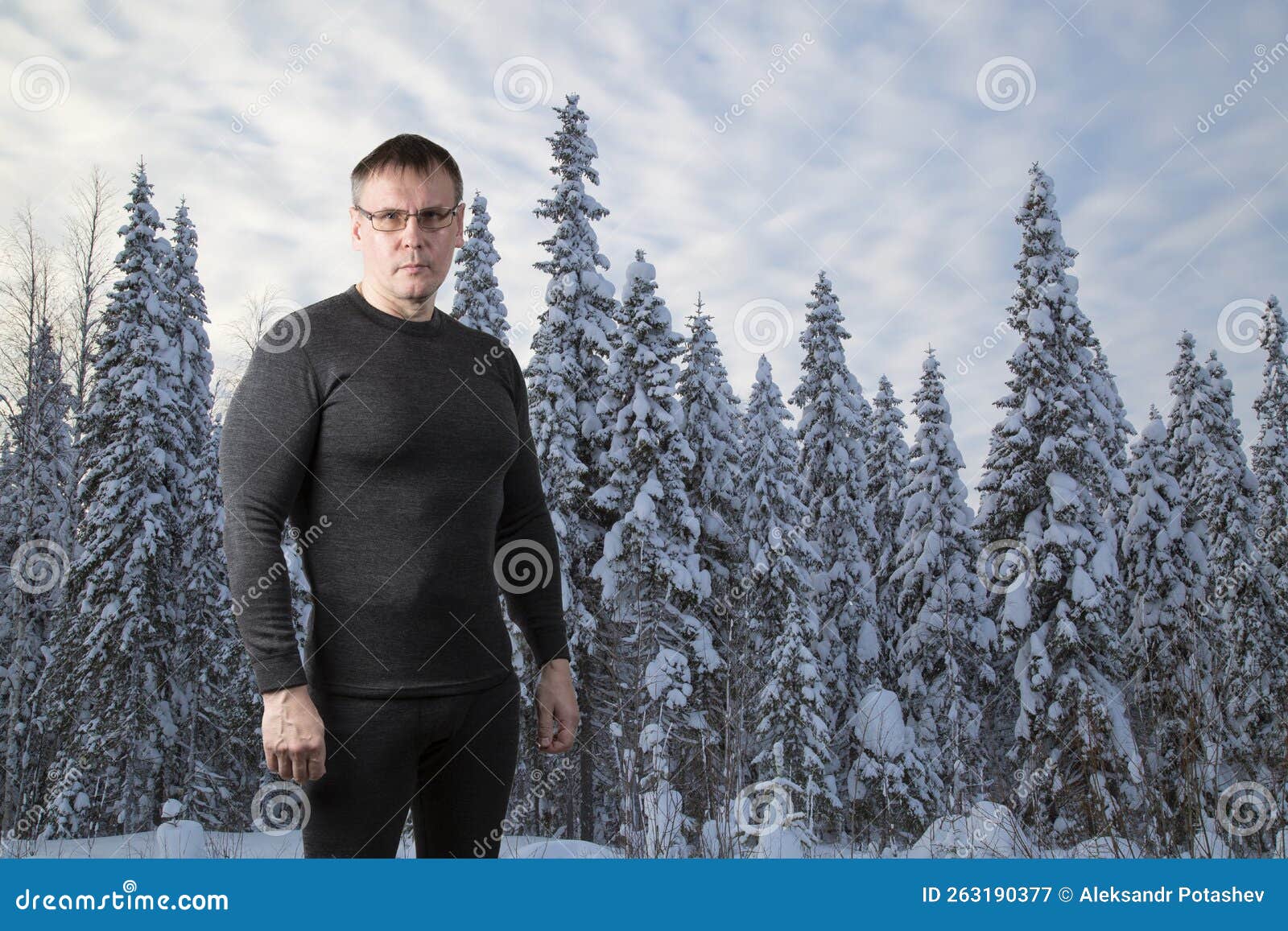 Thermal Underwear for Winter.Thermal Underwear for Cold Weather Stock ...