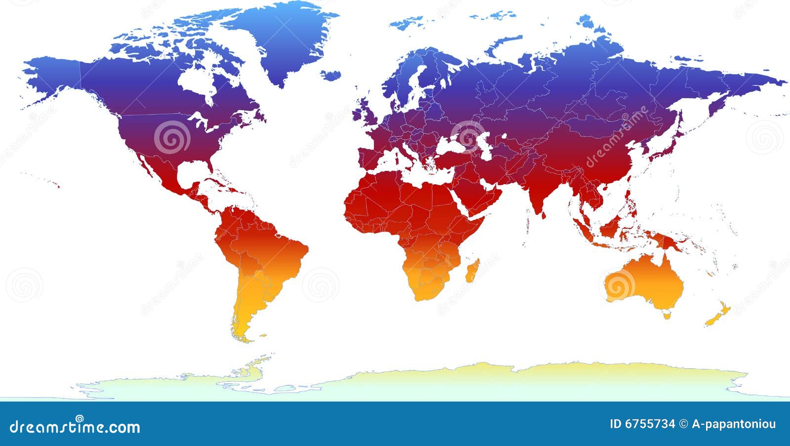Thermal Map Of The World Thermal World Map Stock Vector. Illustration Of Thermal - 6755734 Thermal Map Of The World Thermal World Map Stock Vector. Illustration Of Thermal - 6755734