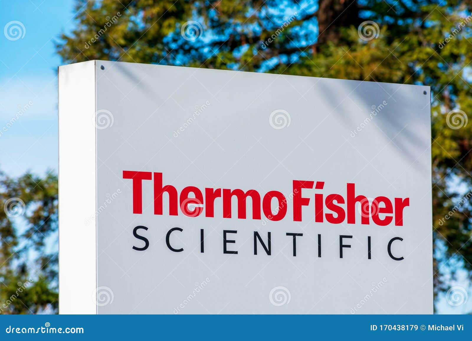 Thermo Fisher Scientific Sign at the Biotechnology Product Development  Company Office in Silicon Valley, the High-tech Hub of San Editorial Stock  Image - Image of company, closein: 170438179