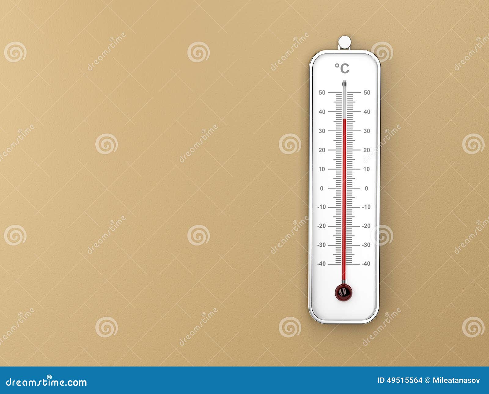 Thermomètre d'intérieur illustration stock. Illustration du domestique -  49515564