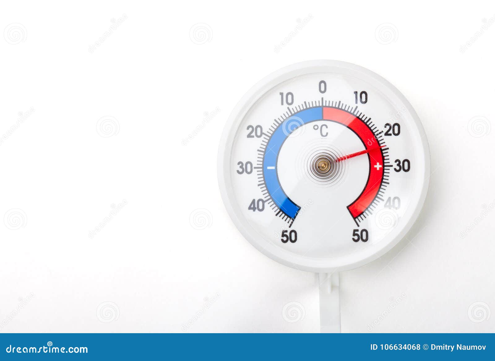Thermometer Shows Comfort Room Temp Plus 24 Celsius Degree