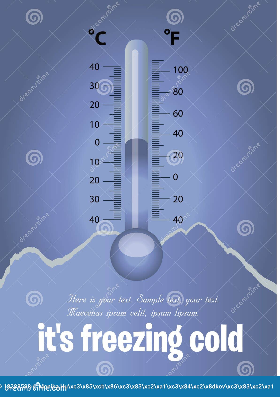 thermometer freezing