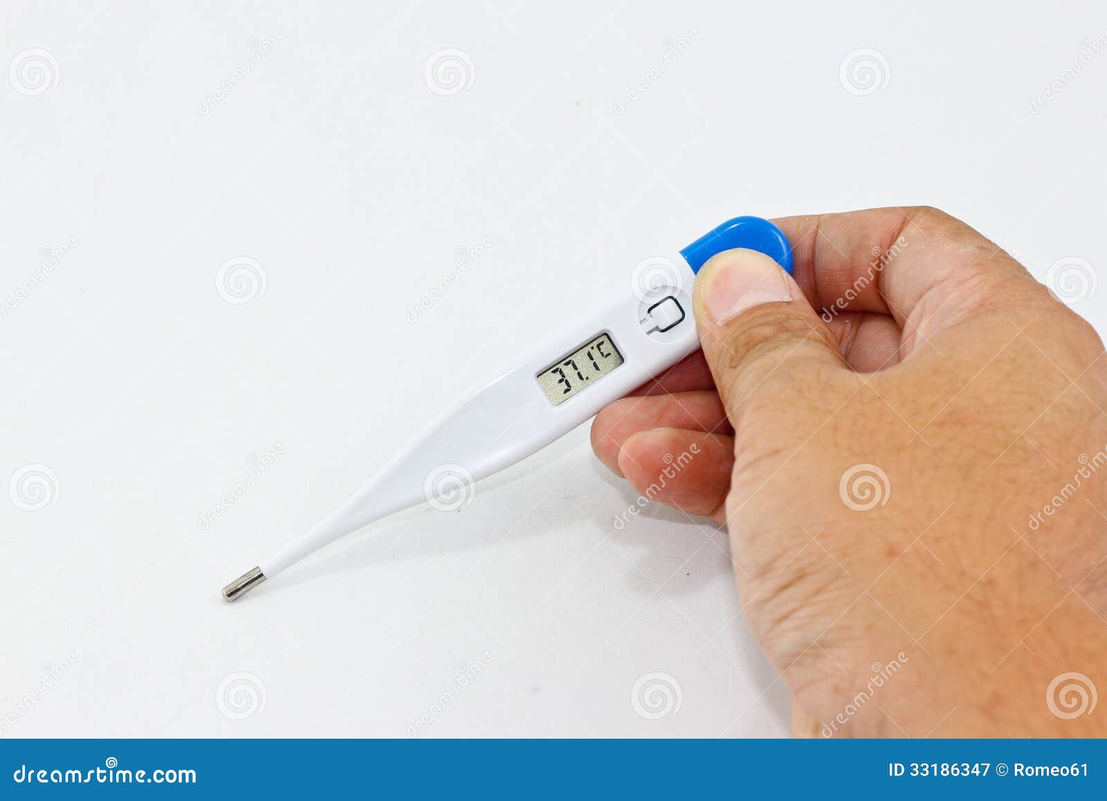 Thermometer Thermostat Instrument To Measure Air Temperature Stock Photo,  Picture and Royalty Free Image. Image 33117380.