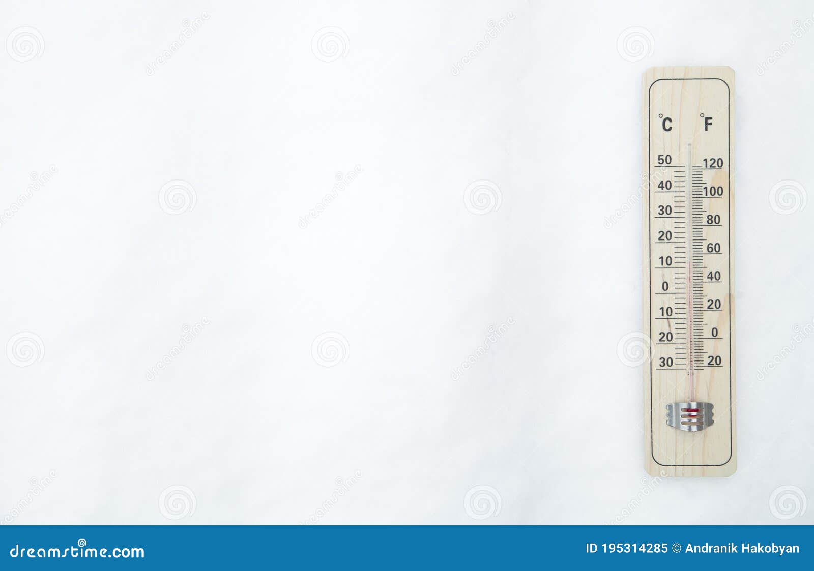 Thermometer in Snow. Temperature, Winter Stock Image Image of degree
