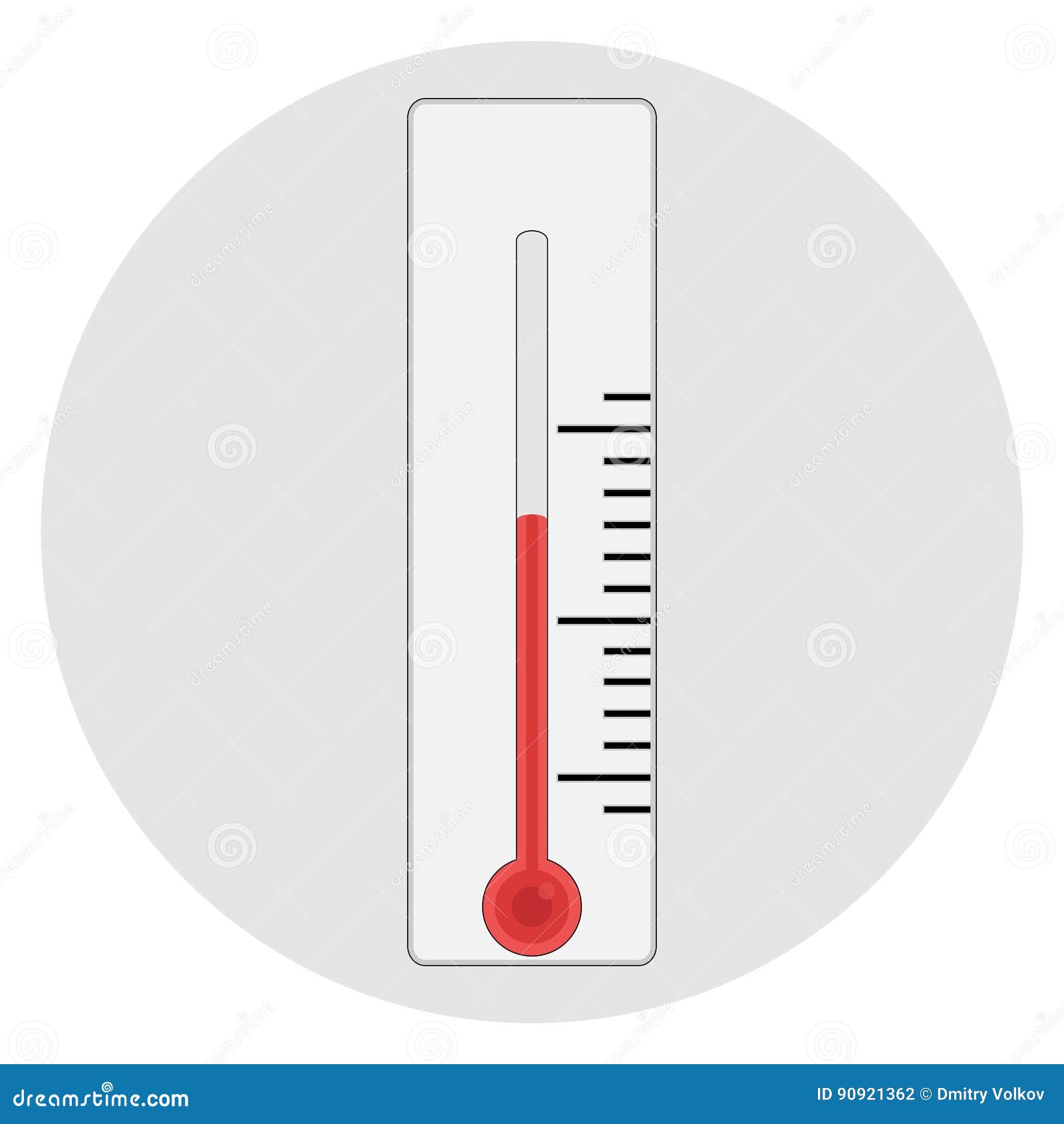 Room thermometer for measuring temperature degree Vector Image