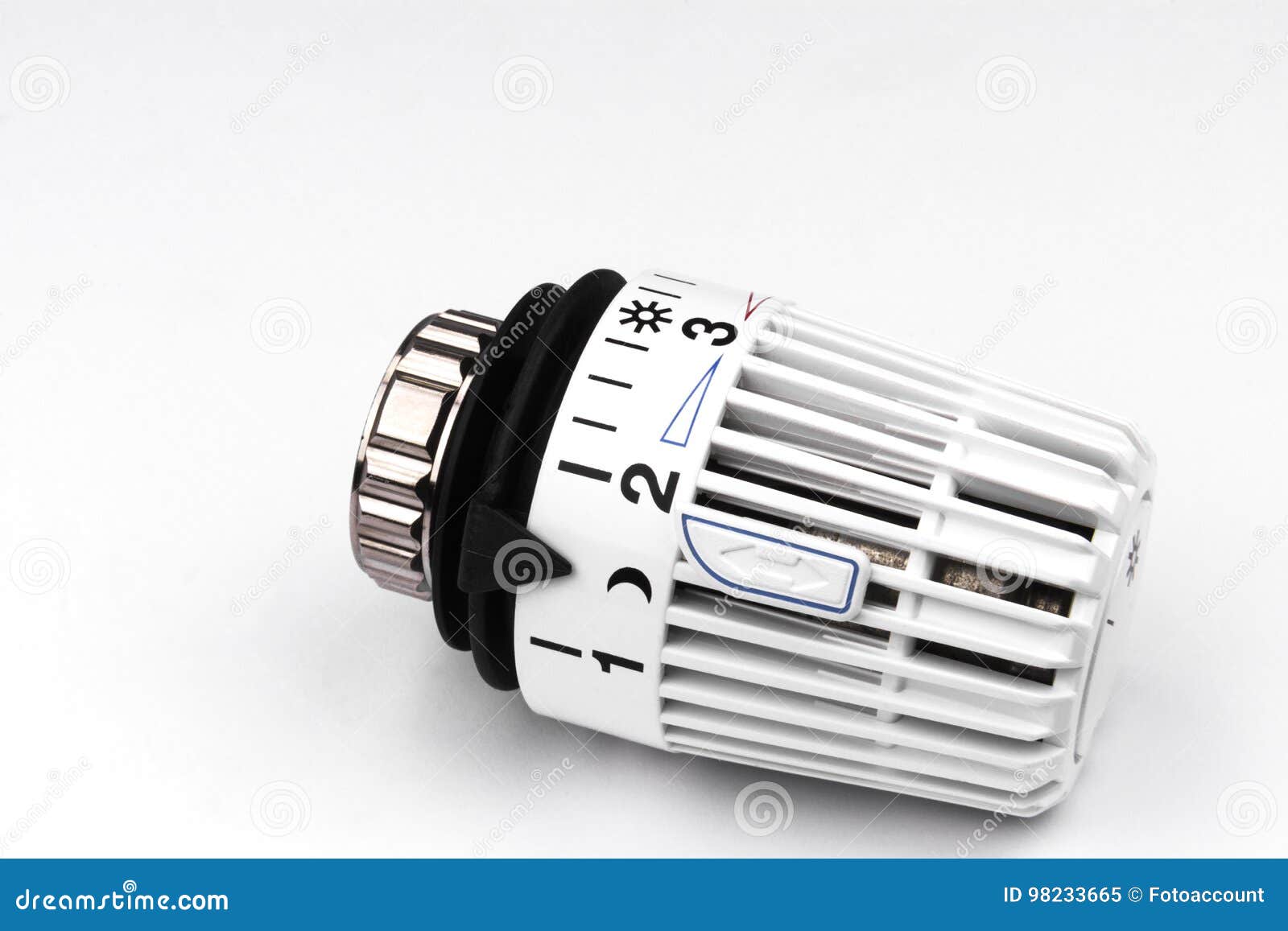 Thermostatic Radiator Valve Heating Costs Stock Image Image of