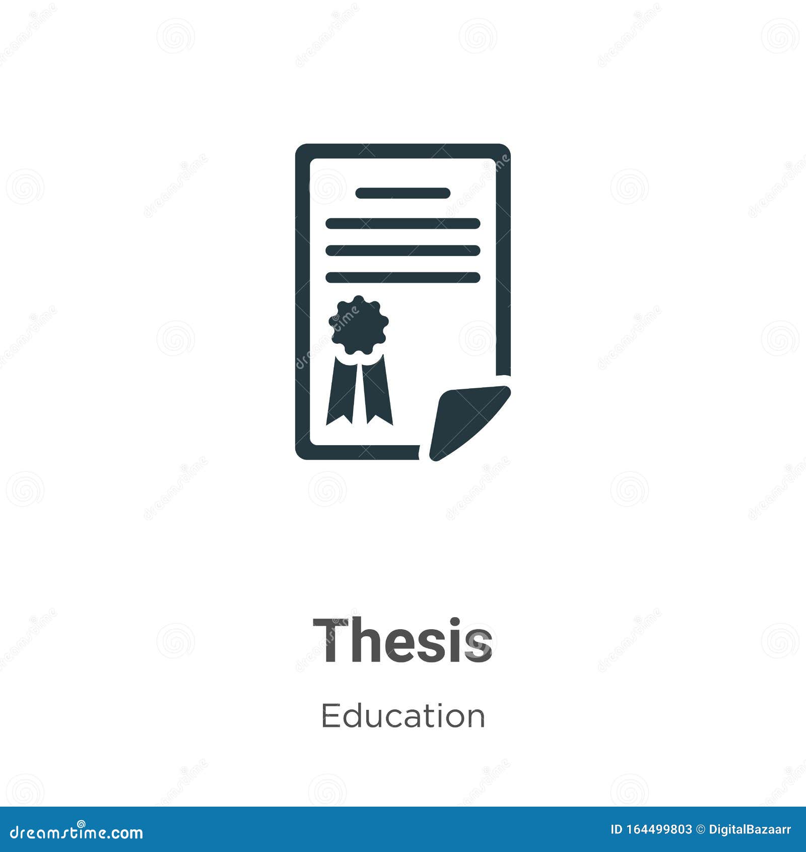 thesis icon design