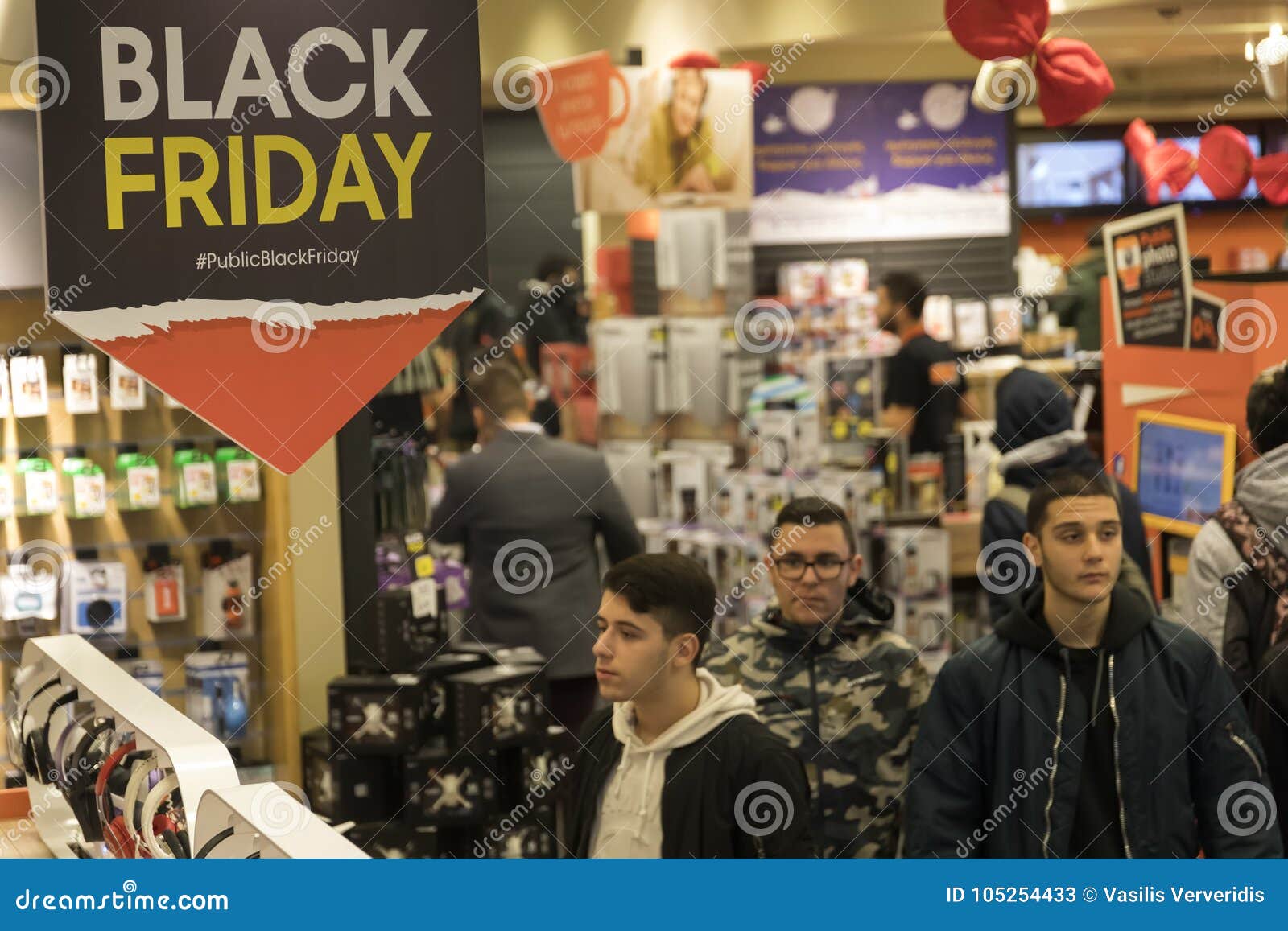 People Shop Inside a Department Store during Black Friday Shopping - What Department Stores Have Black Friday Deals