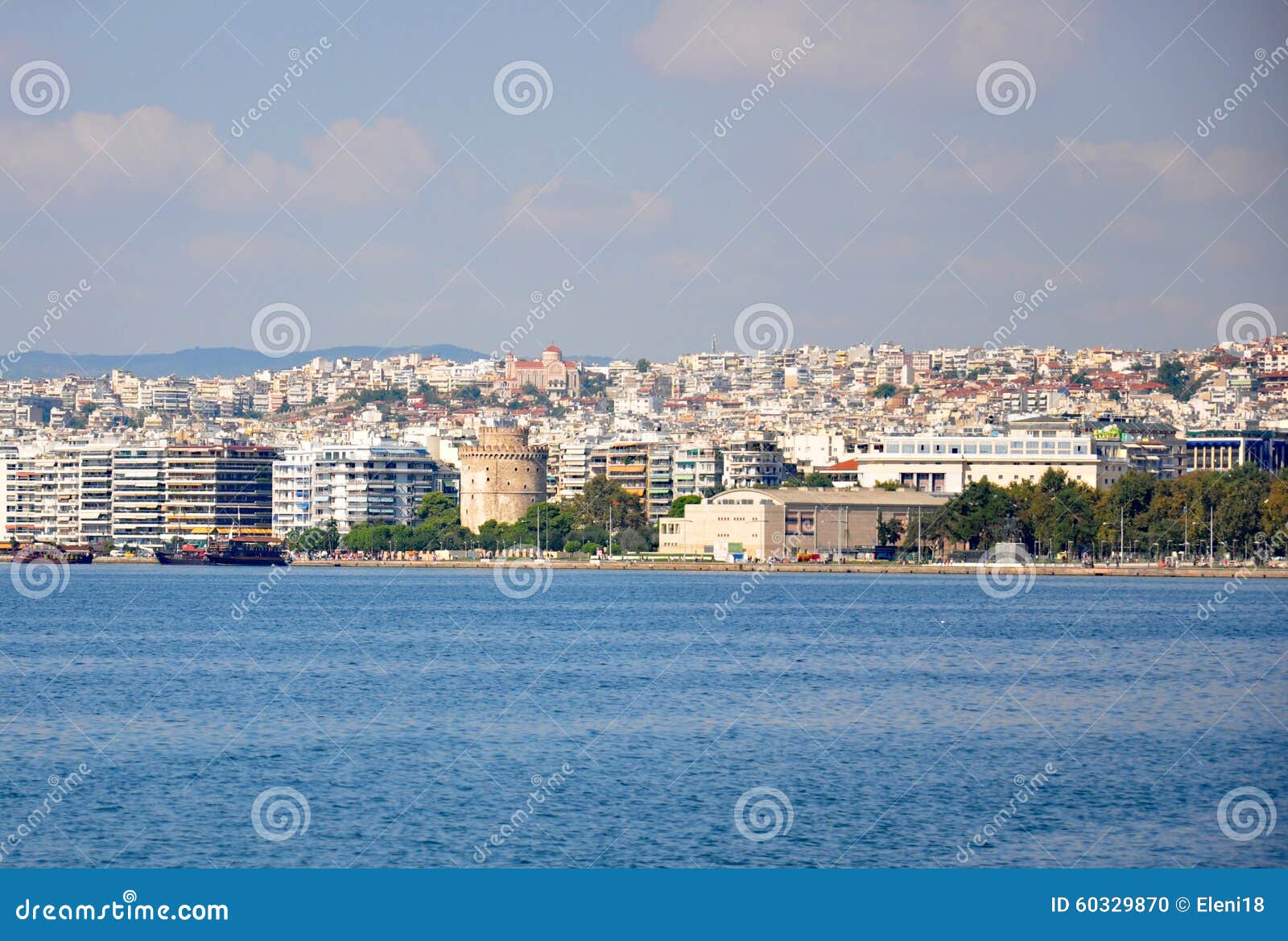 Thessaloniki panorama stock photo. Image of buildings 60329870