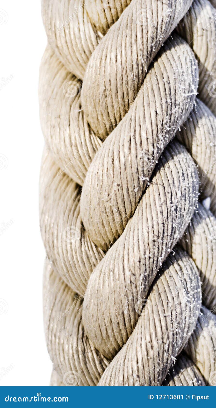 Thick Rope stock image. Image of texture, fiber, strength - 12713601, Thick  Rope 