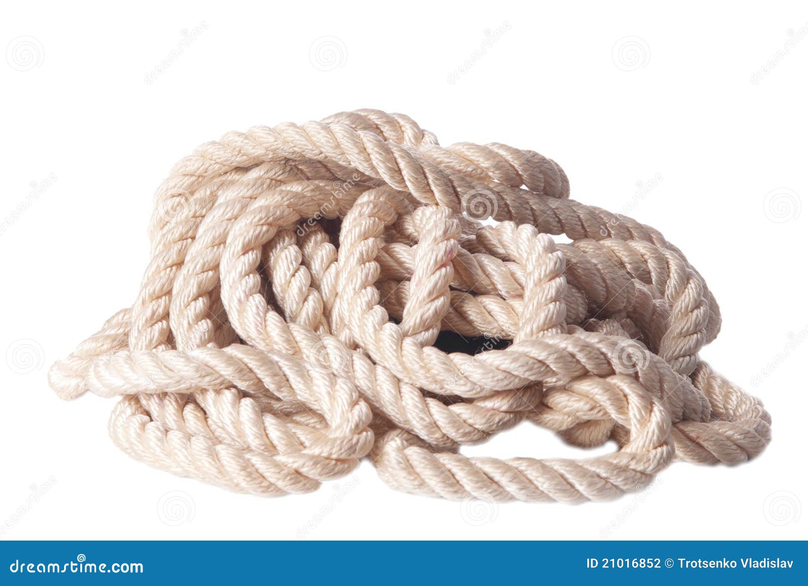 A thick rope stock photo. Image of background, white - 21016852