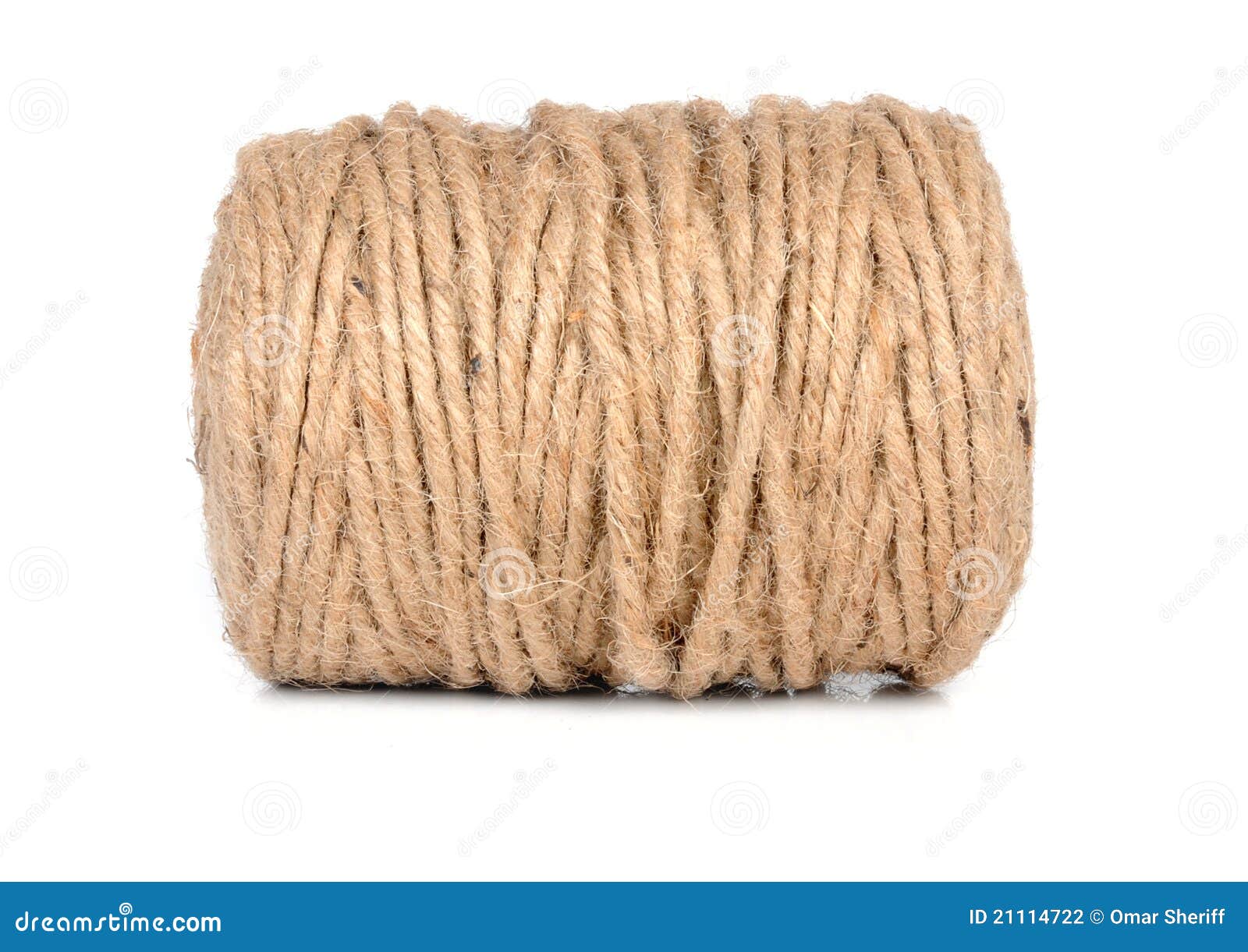Thick string roll stock photo. Image of accessory, cotton - 21114722