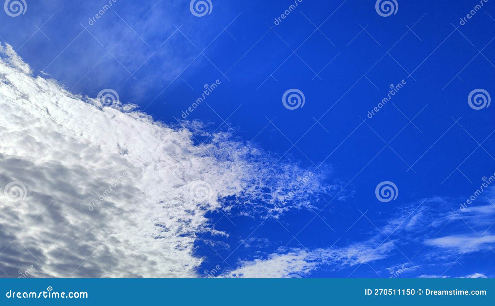 Thick white clouds . stock photo. Image of sunlight 270511150