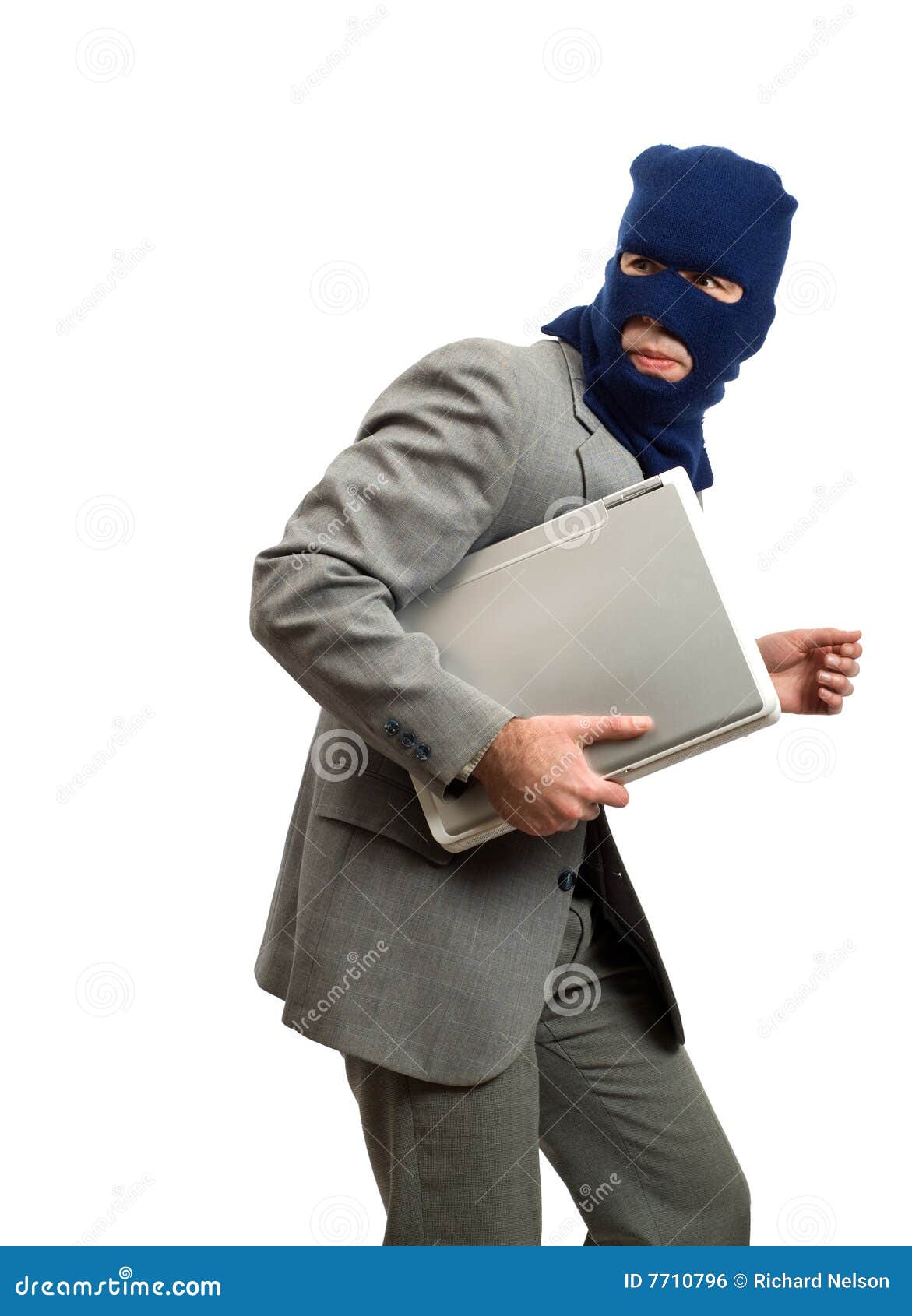 Thief Getting Away Royalty Free Stock Image Image 7710796