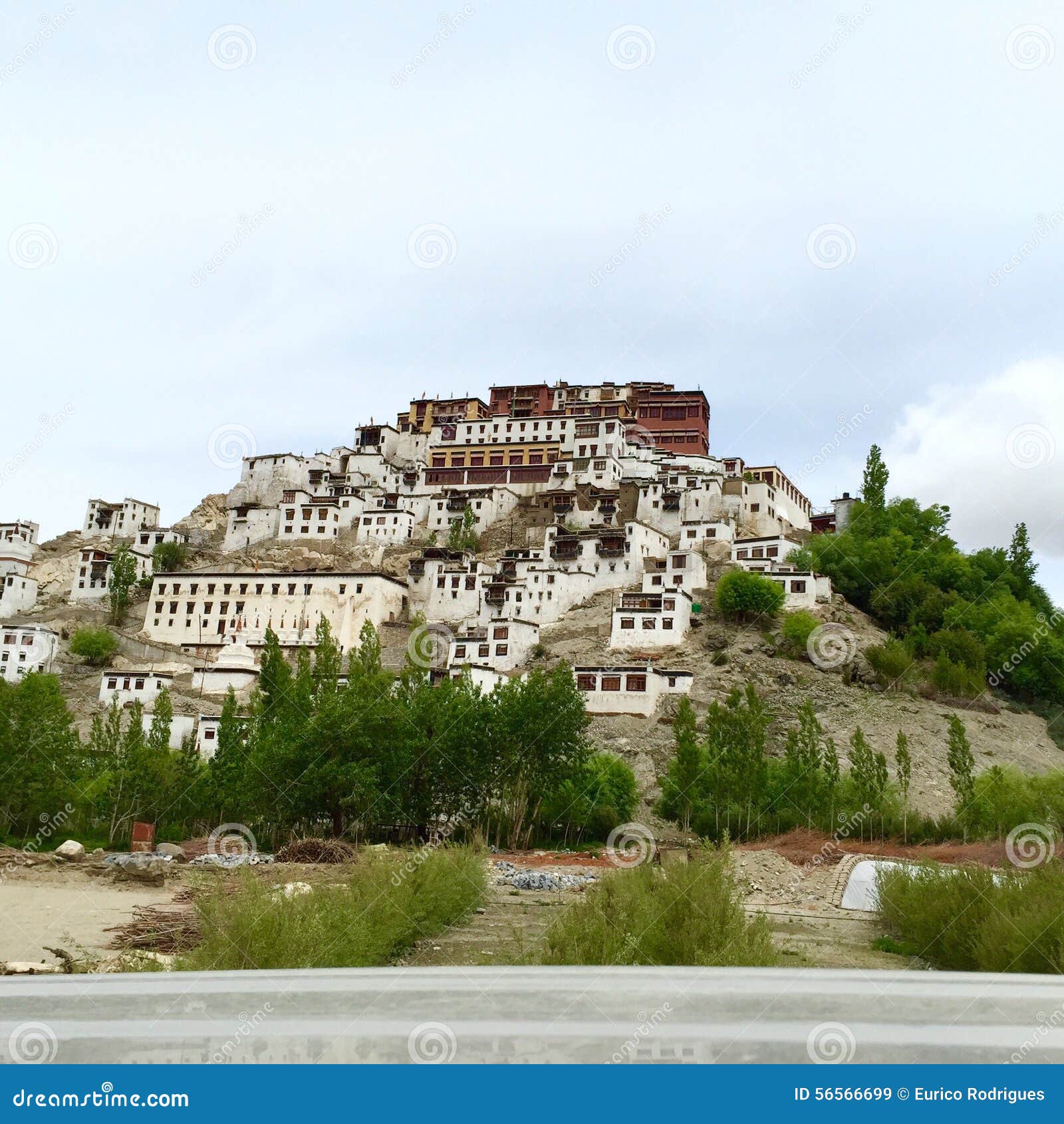 thiksay monastery in leh, india