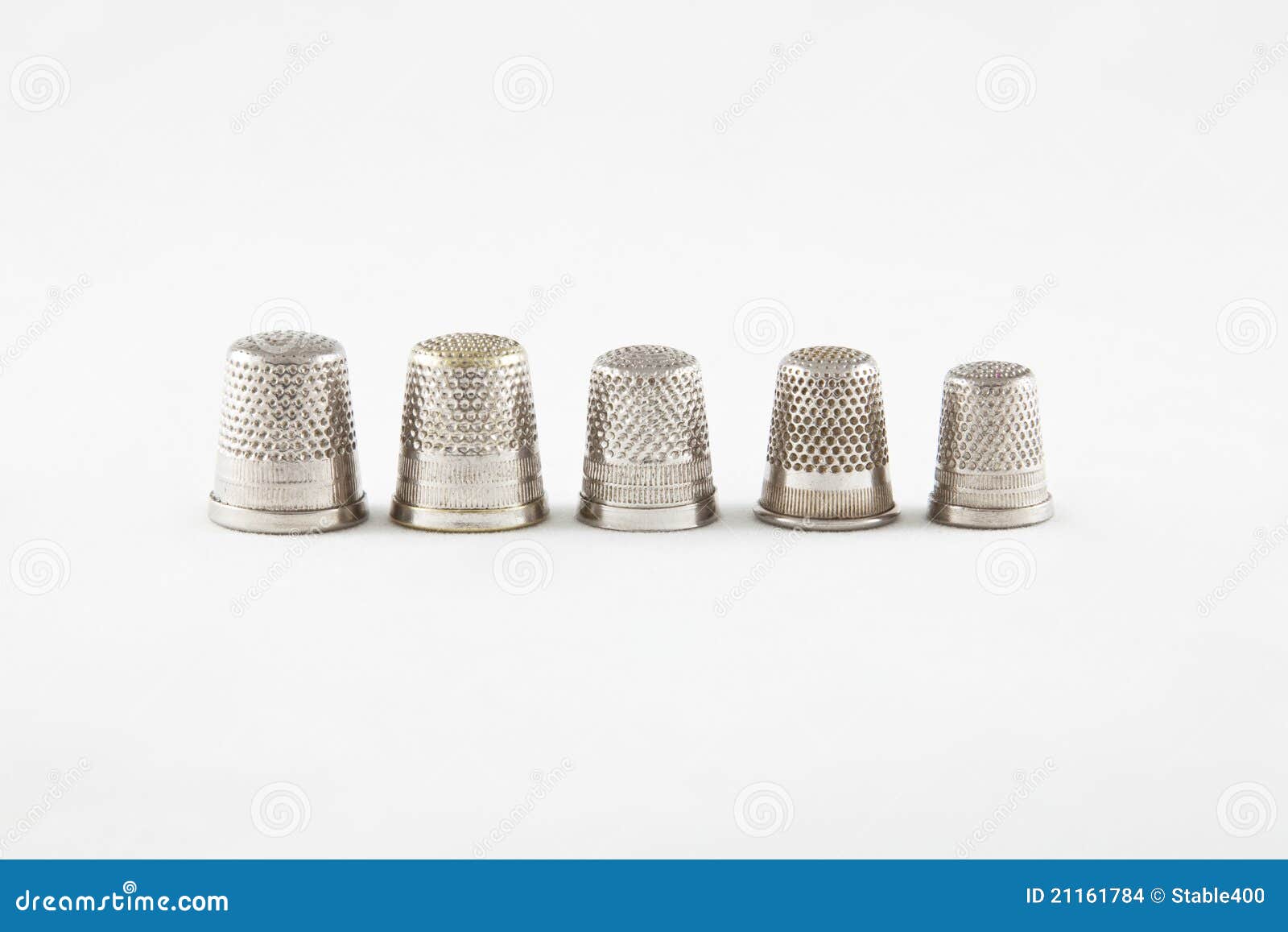 Thimbles stock photo. Image of fixing, clothing, accessories 21161784