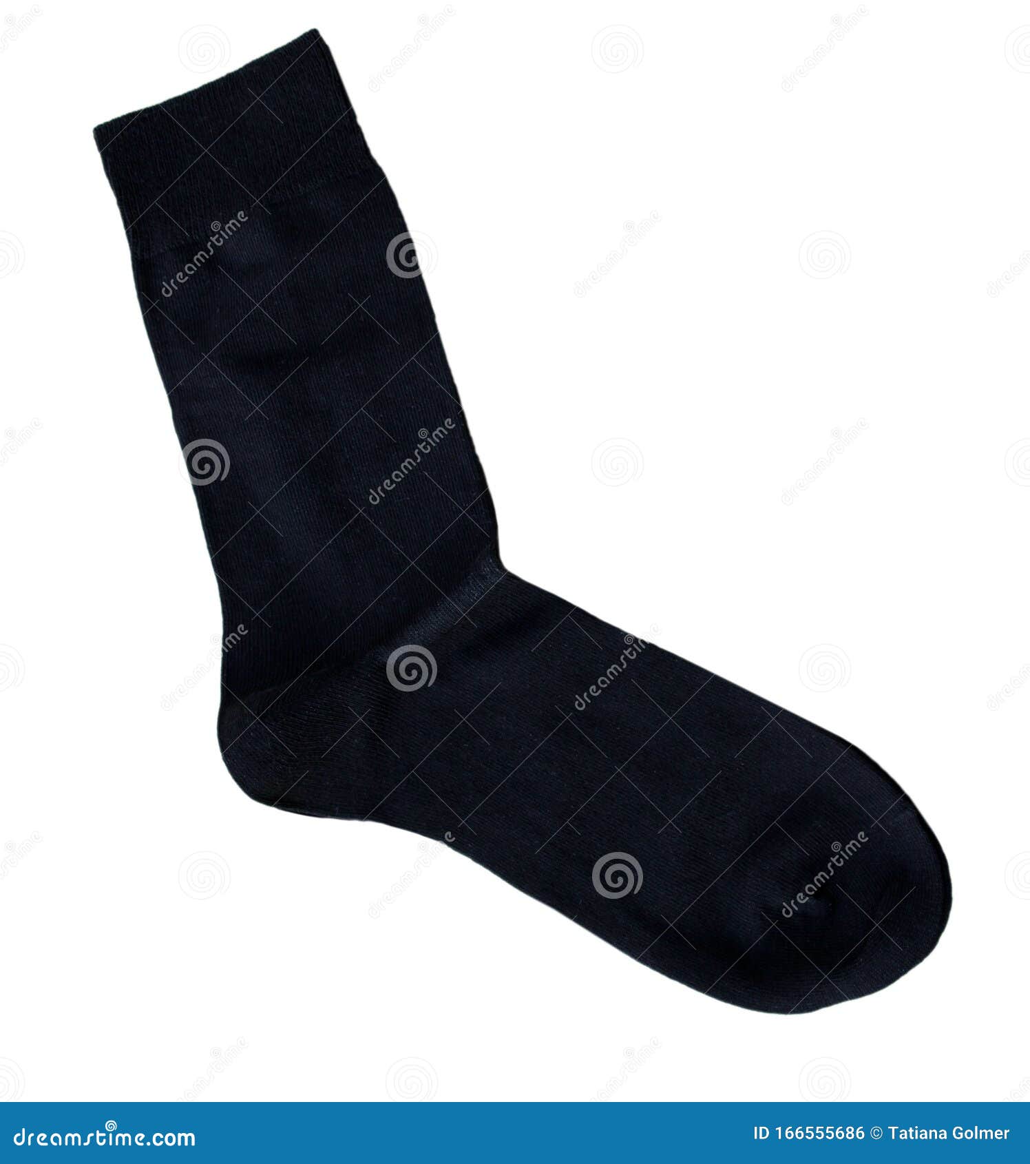Thin Black Men`s Cotton Socks, Concept Fashion and Style, Isolate on a ...