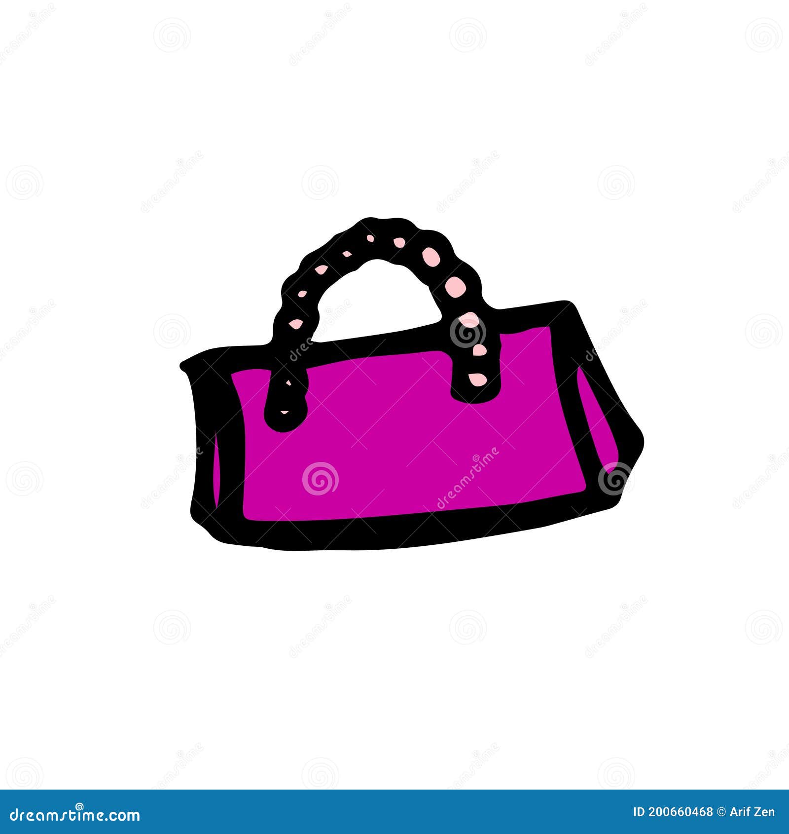 An Outline Drawing Of A Handbag On A White Background Sketch Vector, Wing  Drawing, Bag Drawing, Handbag Drawing PNG and Vector with Transparent  Background for Free Download