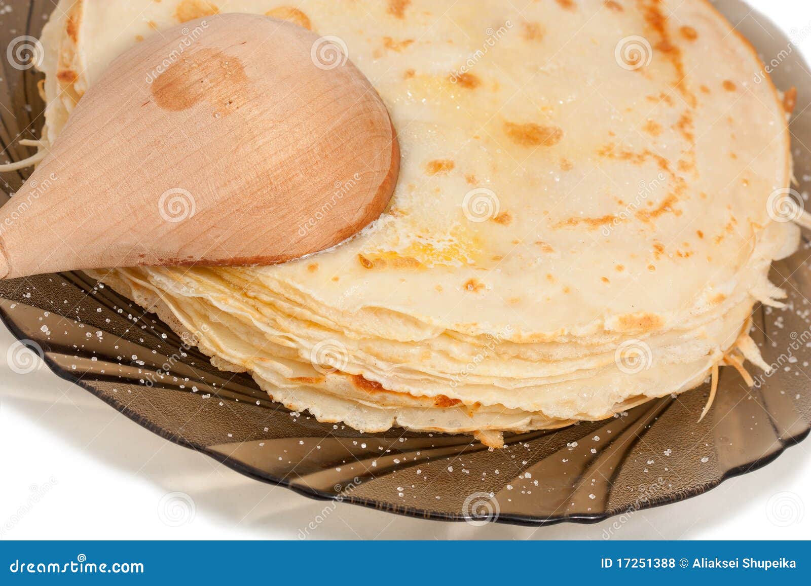 Thin Flour Traditional Russian Pancakes Stock Photo Image of meal