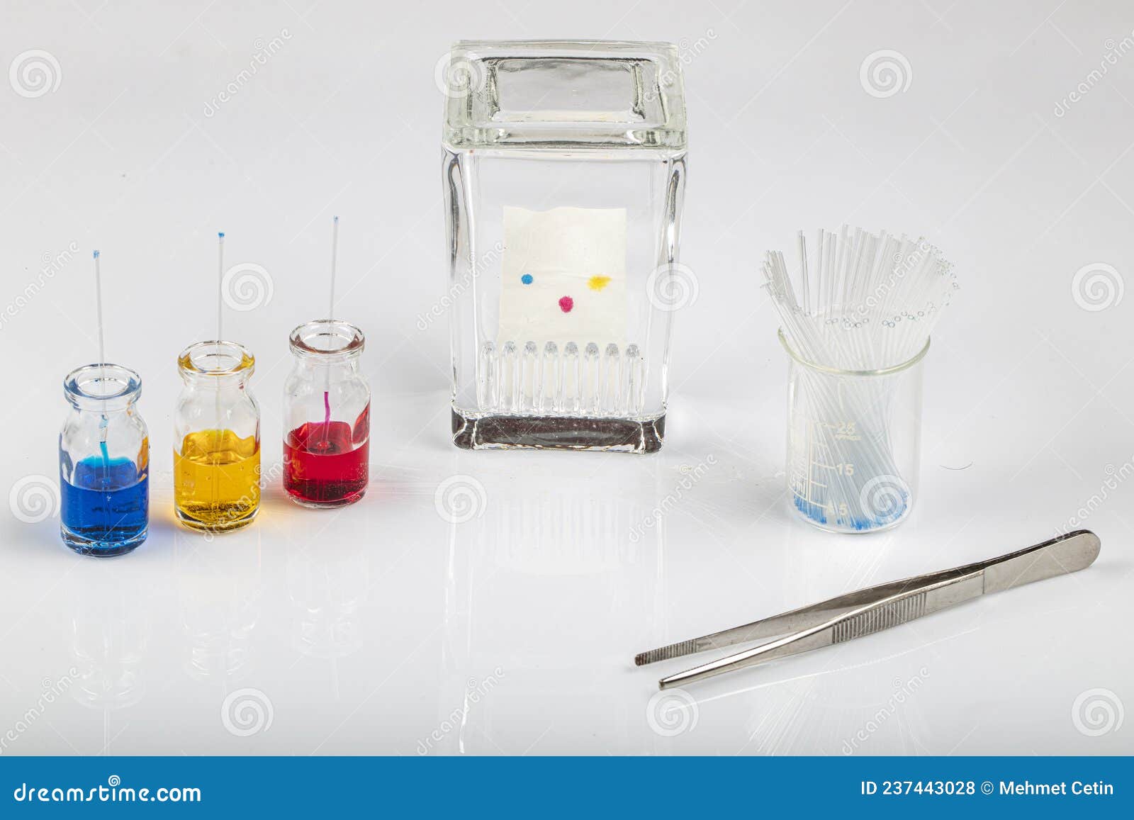 Thin Layer Chromatography Equipments Include Jar, Silica Gel, Capillary and Compounds. TLC