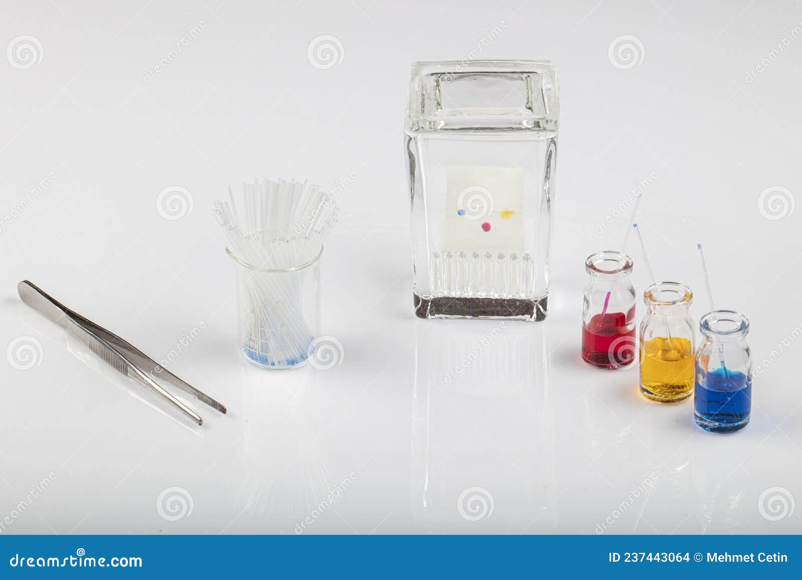 Thin Layer Chromatography Equipments Include Jar, Silica Gel, Capillary and Compounds. TLC