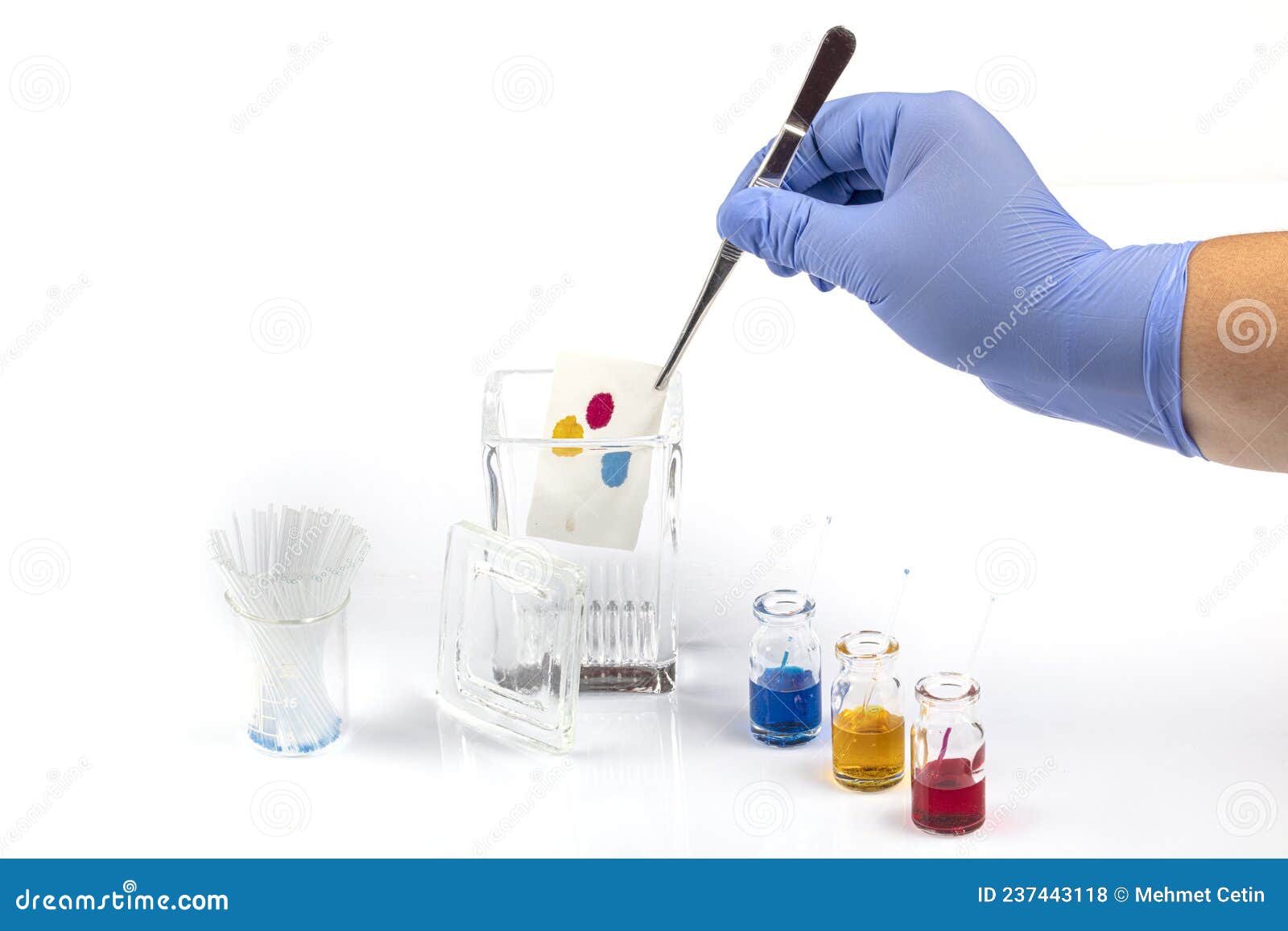 Thin Layer Chromatography Equipments Include Jar, Silica Gel, Capillary