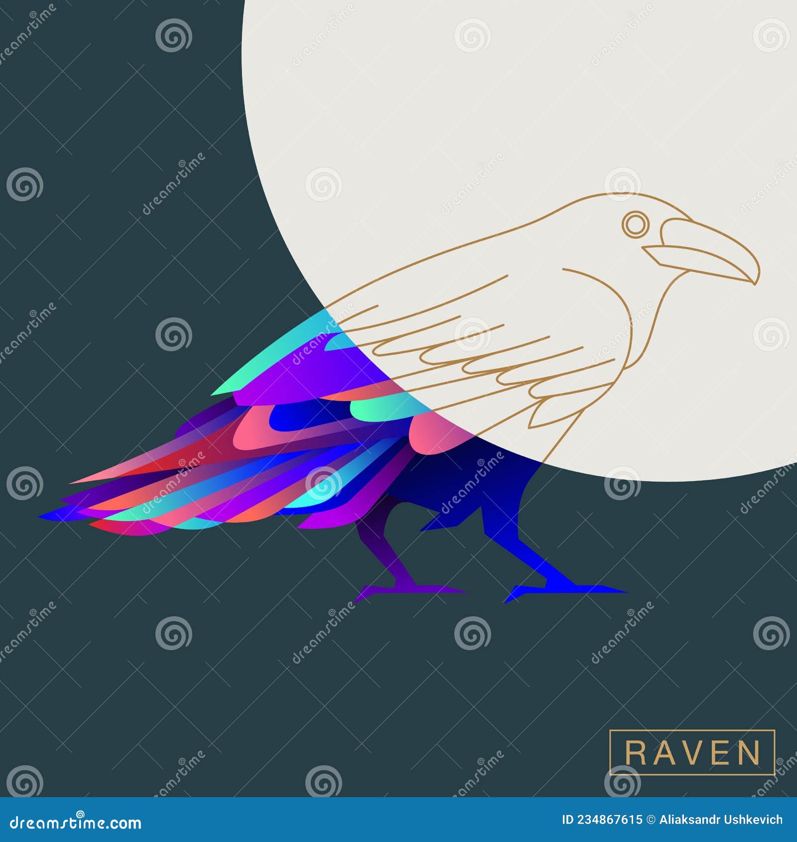 abstract bird 